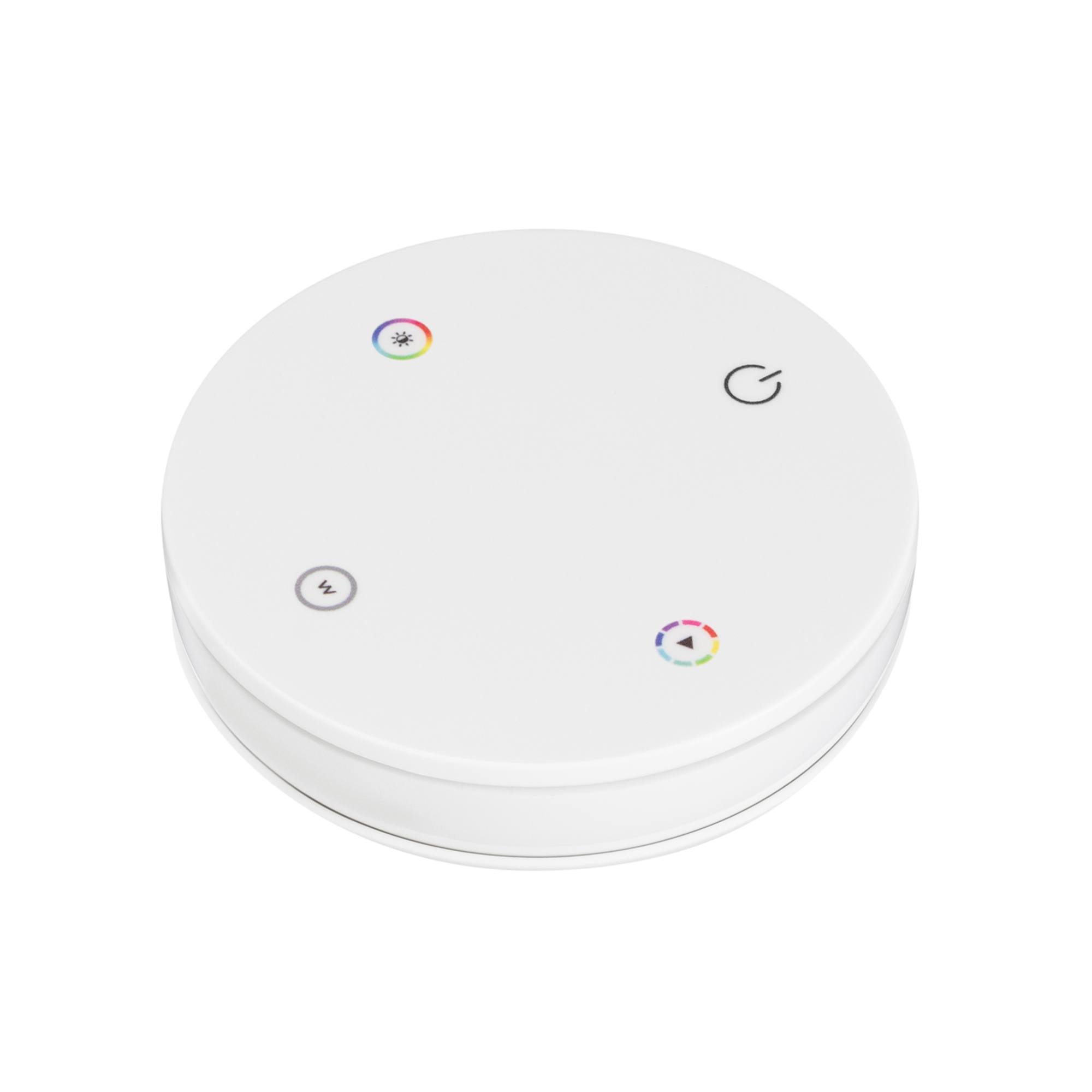 INTELLIGENT ARLIGHT Пульт SMART-801-22-1G-RGBW White (3V, Magnet, 2.4G) (IARL, IP20 Пластик, 5 лет)