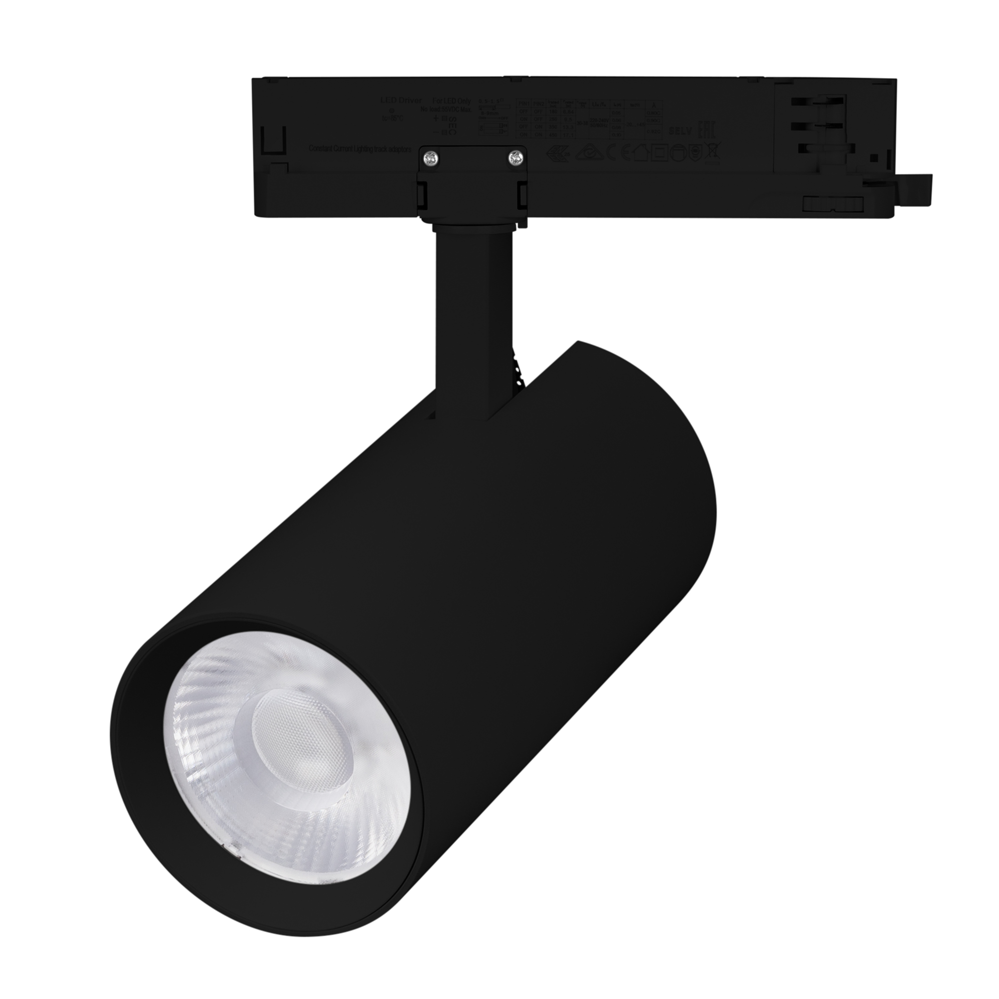 Светильник LGD-GERA-4TR-R90-40W Day4000 (BK, 15 deg, 230V, DALI) (Arlight, IP20 Металл, 5 лет)