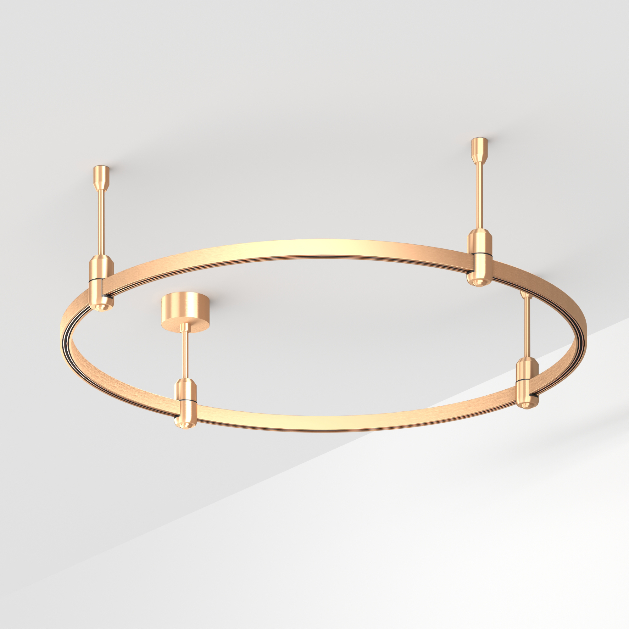 Основание ART-APRIORI-ROUND-ROD-200-R800 (GD) (Arlight, IP20 Металл, 3 года)