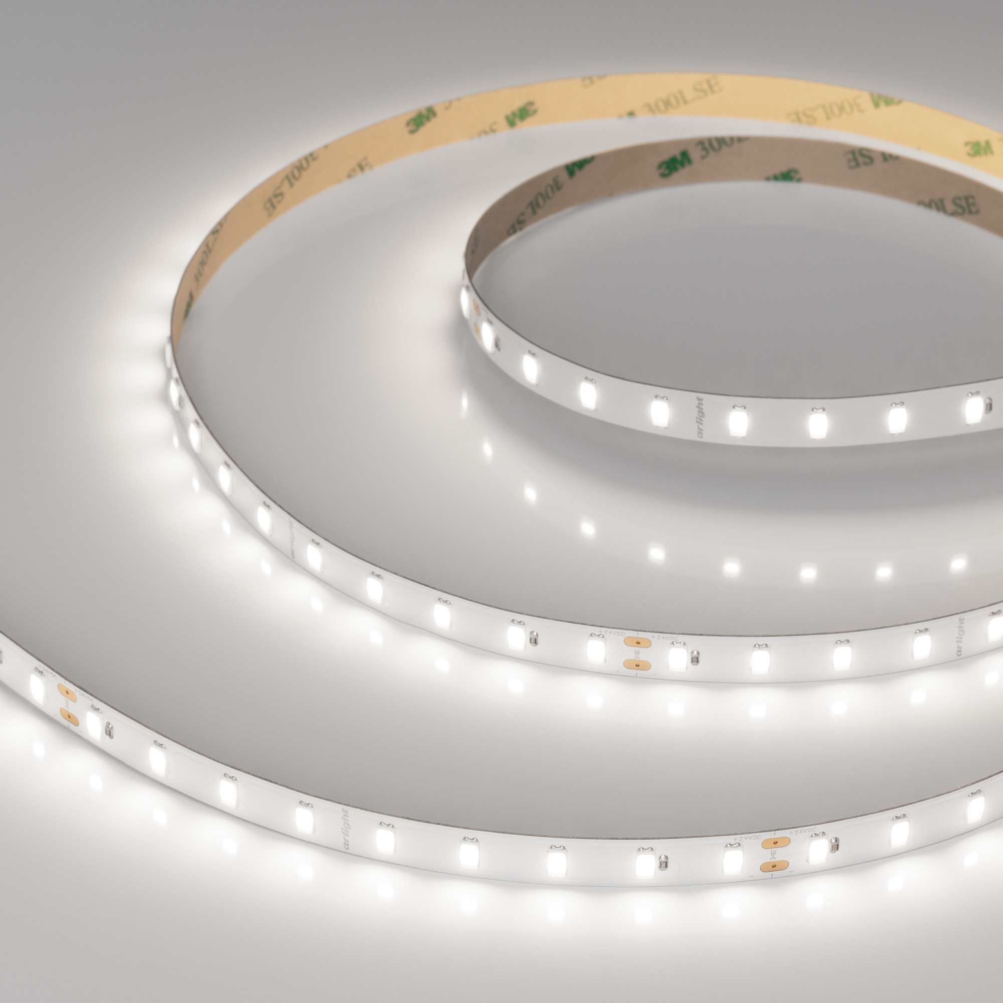 Светодиодная лента ULTRA-C72-10mm 24V Day5000 (7.2 W/m, IP20, 5630, 5m) (Arlight, высок.эфф.200 лм/Вт)