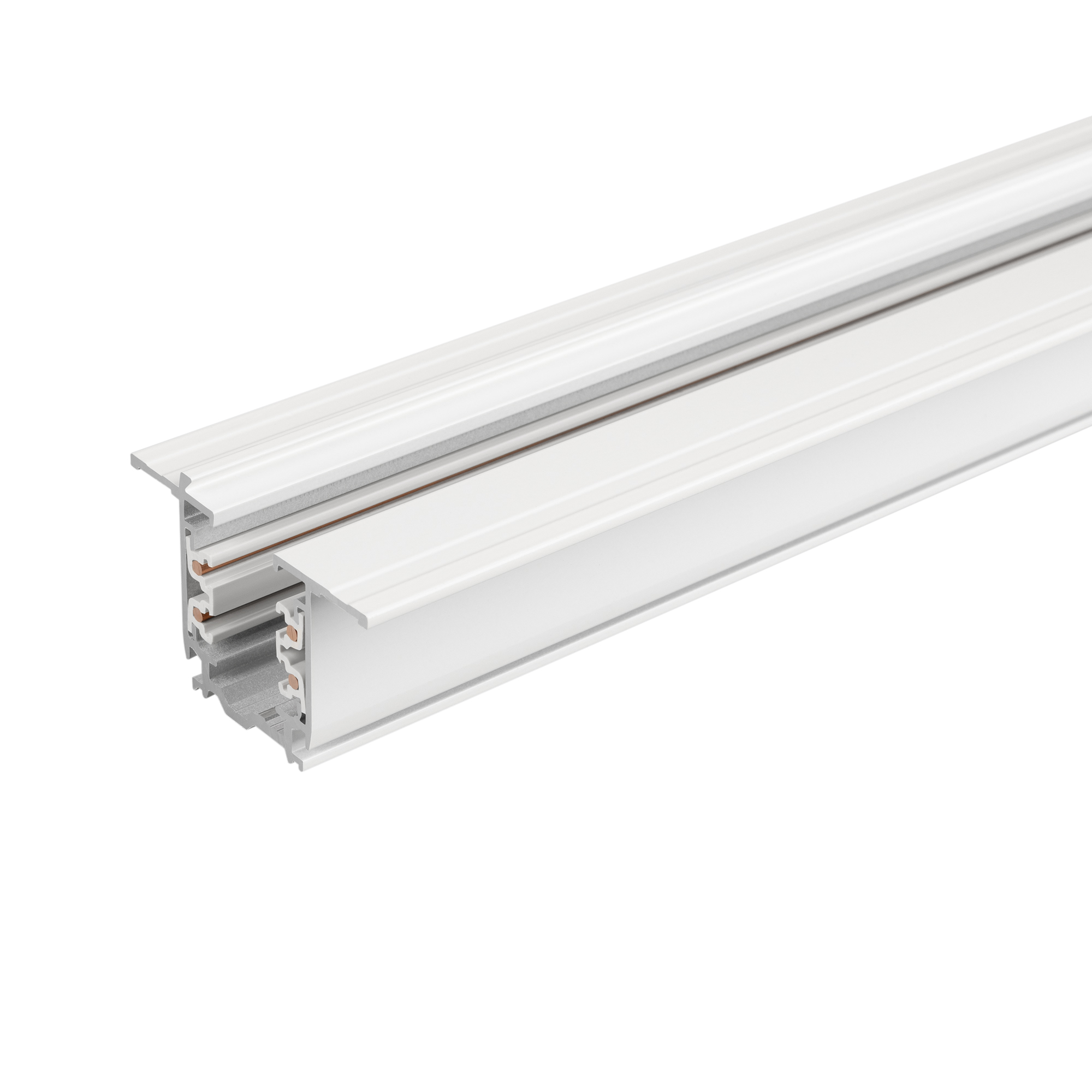 Трек встраиваемый LGD-4TR-TRACK-F-1000-WH-M (D) (Arlight, IP20 Металл, 3 года)