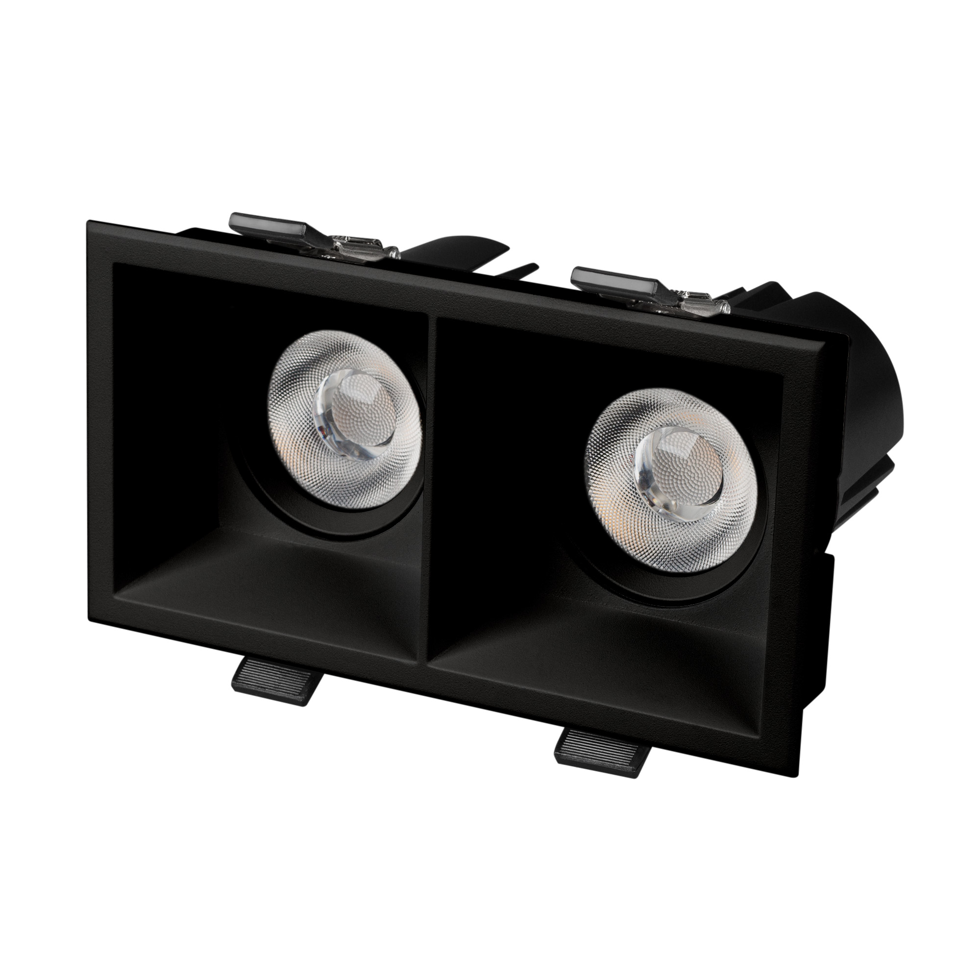 Светильник MS-FLOW-BUILT-S157x85-2x6W Day4000 (BK, 15 deg, 230V) (Arlight, IP20 Металл, 5 лет)