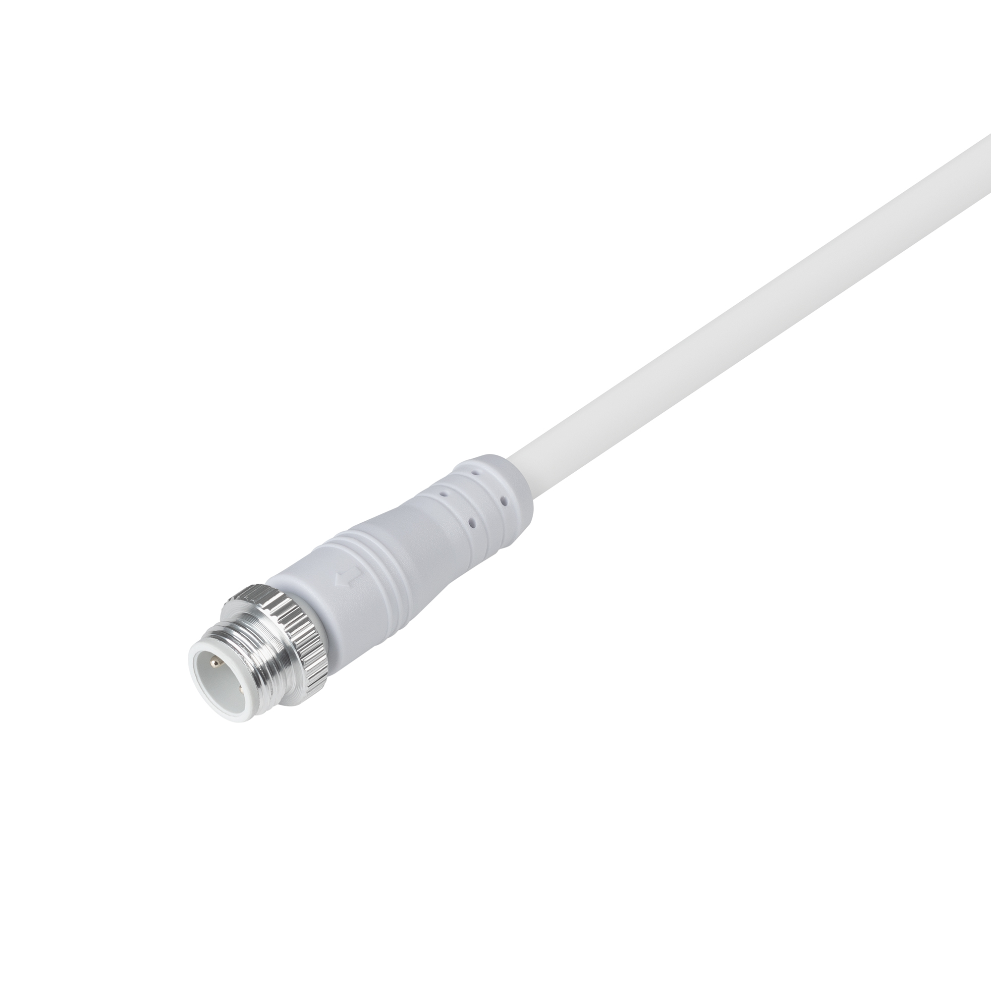 Коннектор питания ARL-WAVE-1615-CON-POWER-MALE-2PIN-WHT (Arlight, IP67 Пластик, 3 года)