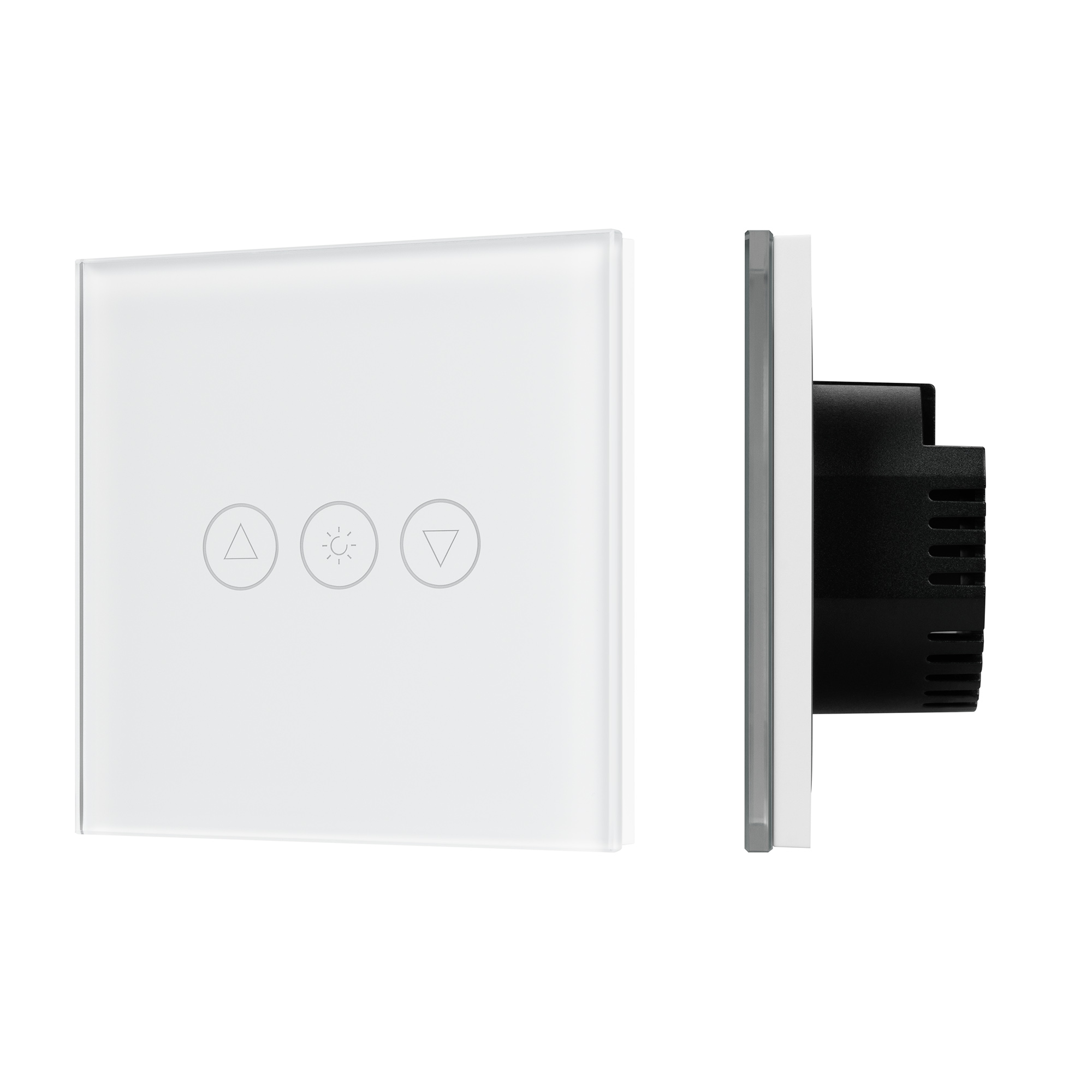 Светорегулятор сенсорный с Zigbee управлением SWT-OMALI-SD3-ZB-WH (250V, 500W) (Arlight, Стекло)
