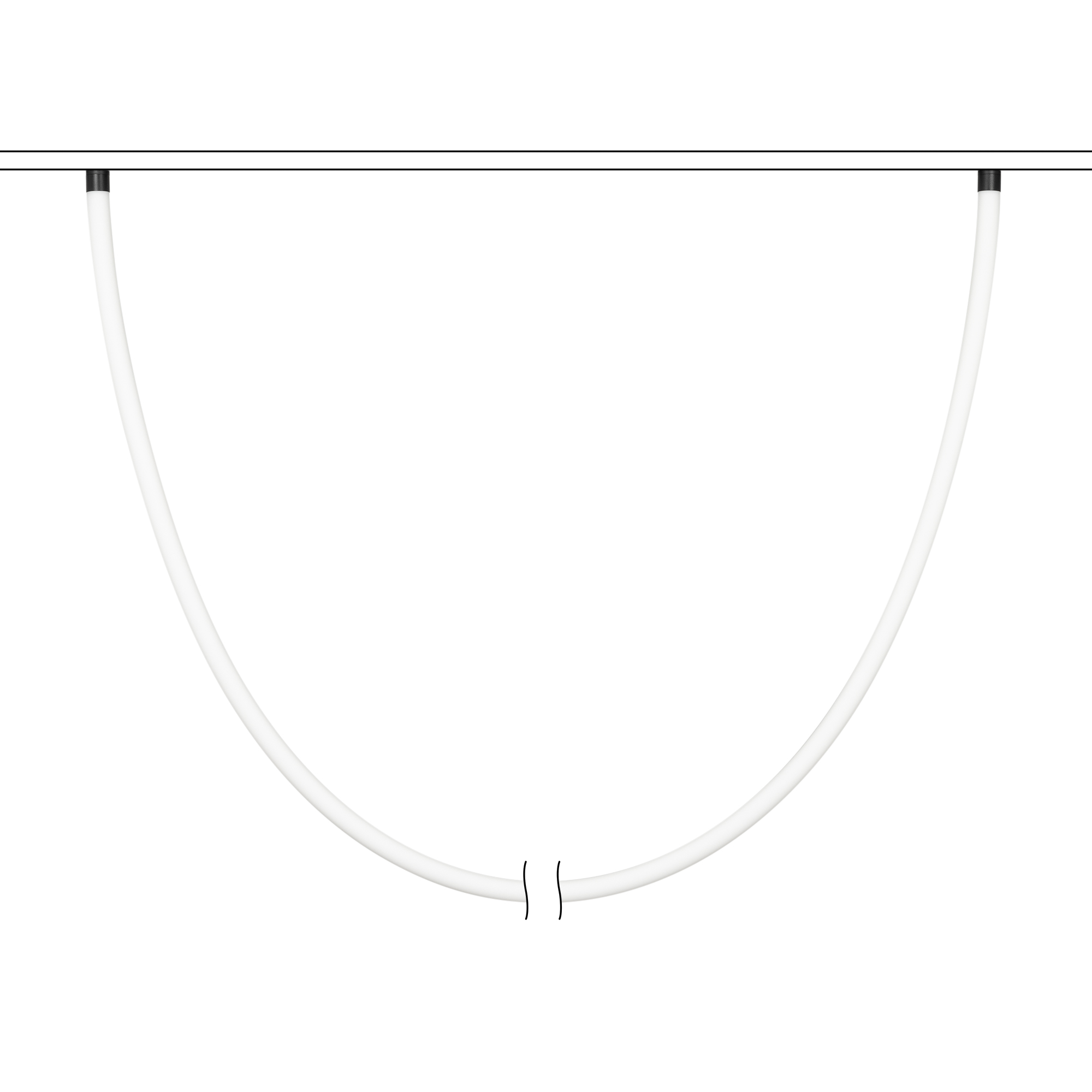 Светильник MAG-FLEX-TUBE-ELASTIC-L5000-70W Day4000 (BK, 360 deg, 48V) (Arlight, IP20 Металл, 3 года)