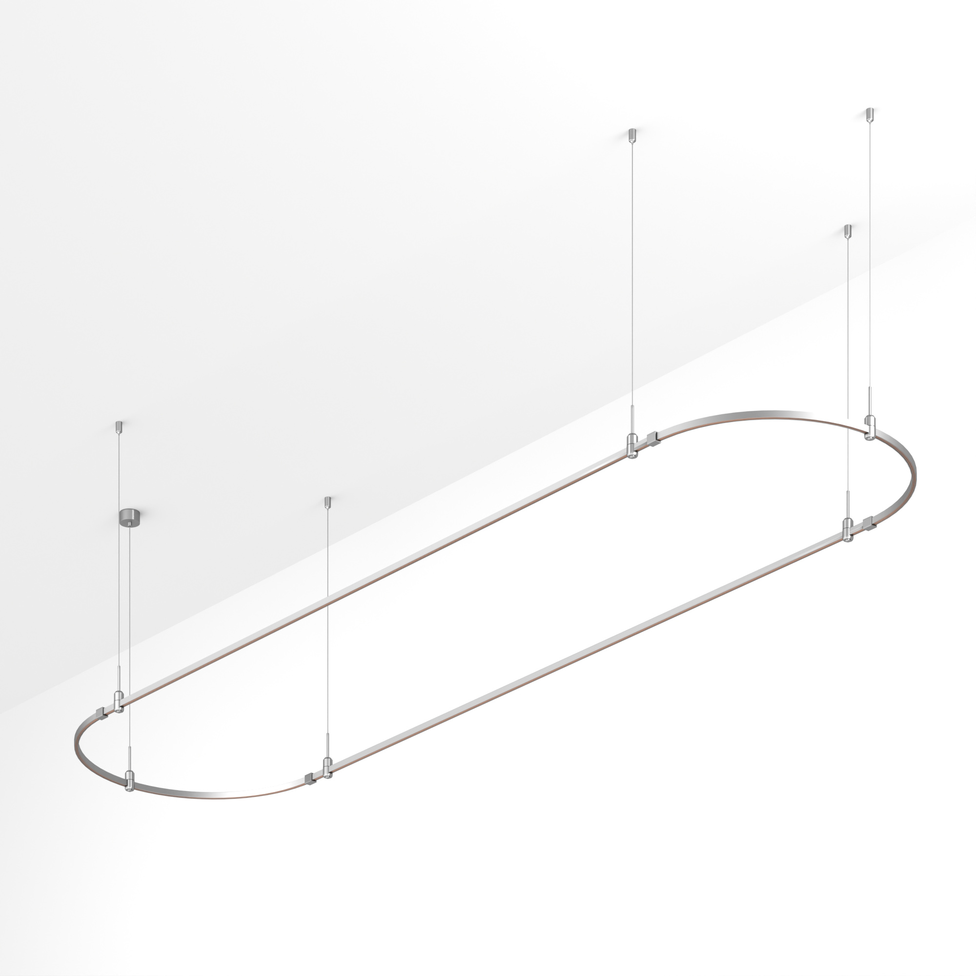 Основание ART-APRIORI-OVAL-HANG-4000x1000 (TN) (Arlight, IP20 Металл, 3 года)