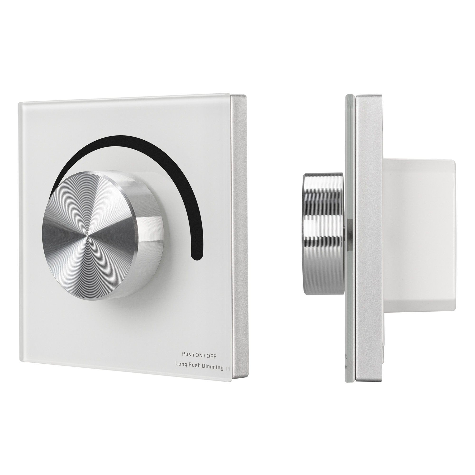 INTELLIGENT ARLIGHT Роторная панель SMART-TRIAC-601-31-DIM-IN White (230V, 1.5A, 2.4G) (IARL, IP20 Пластик, 5 лет)