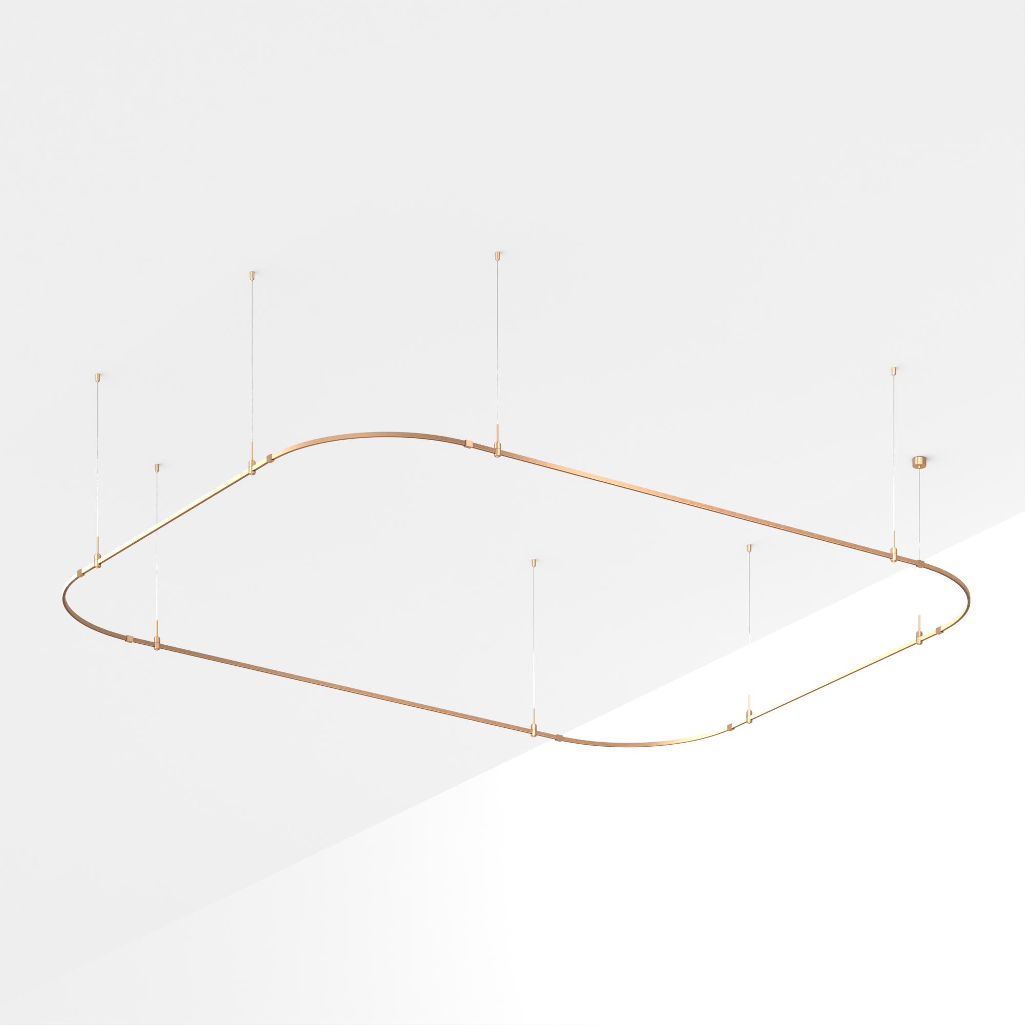 Основание ART-APRIORI-RECTANGLE-SOFT-HANG-4500x3500 (GD) (Arlight, IP20 Металл, 3 года)