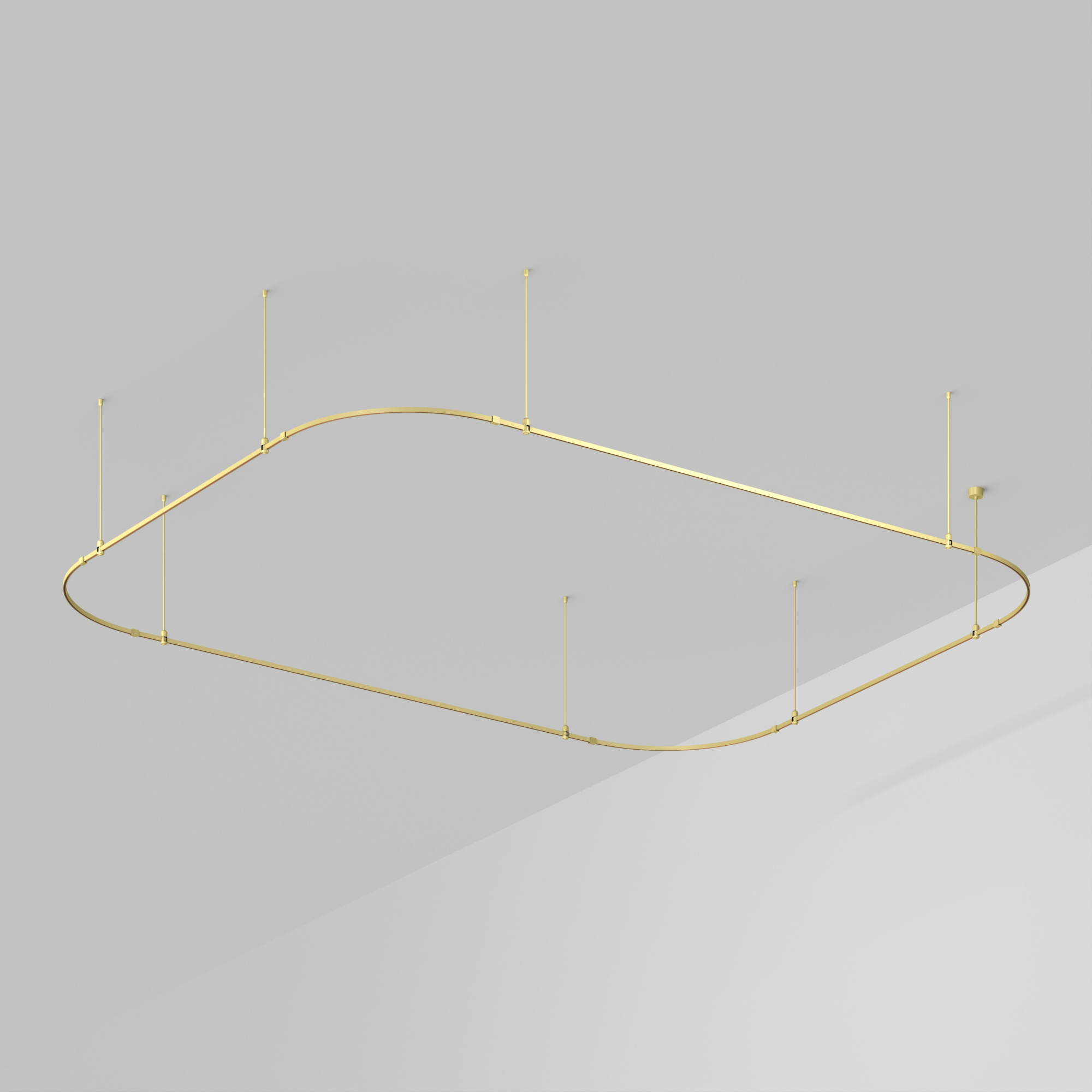 Основание ART-APRIORI-RECTANGLE-SOFT-ROD-800-4500x3500 (GD) (Arlight, IP20 Металл, 3 года)