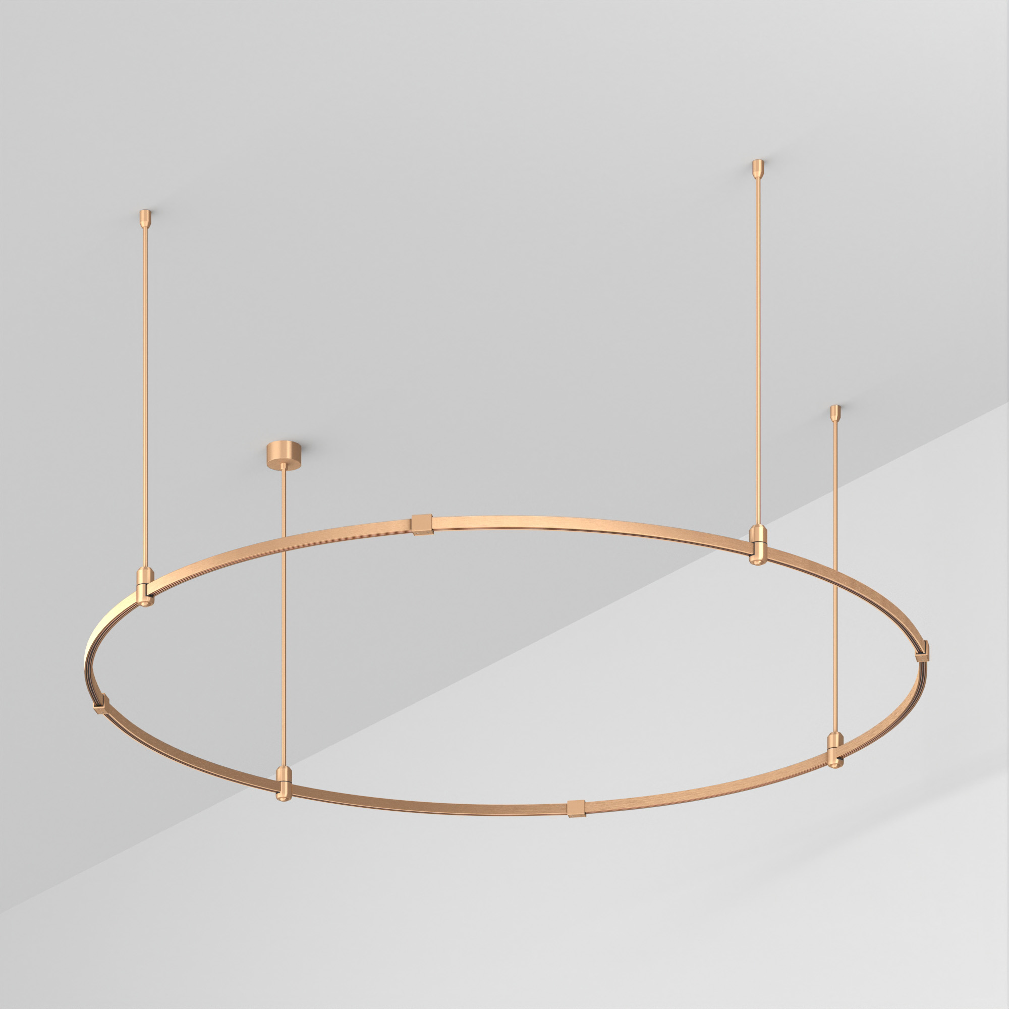 Основание ART-APRIORI-ROUND-ROD-400-R1500 (GD) (Arlight, IP20 Металл, 3 года)