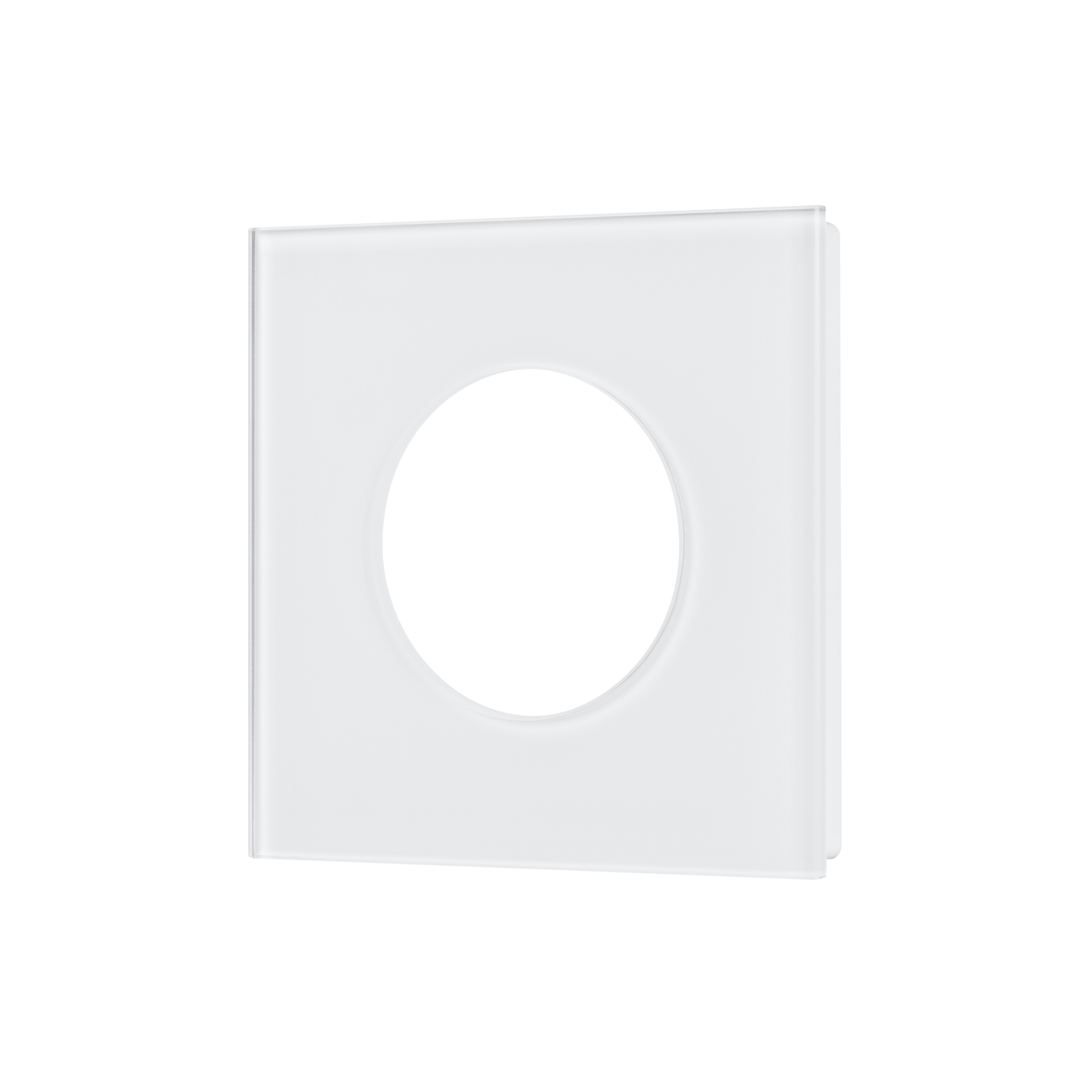 Рамка стеклянная FRM-GLARE-GC-1-WH (Arlight, -)