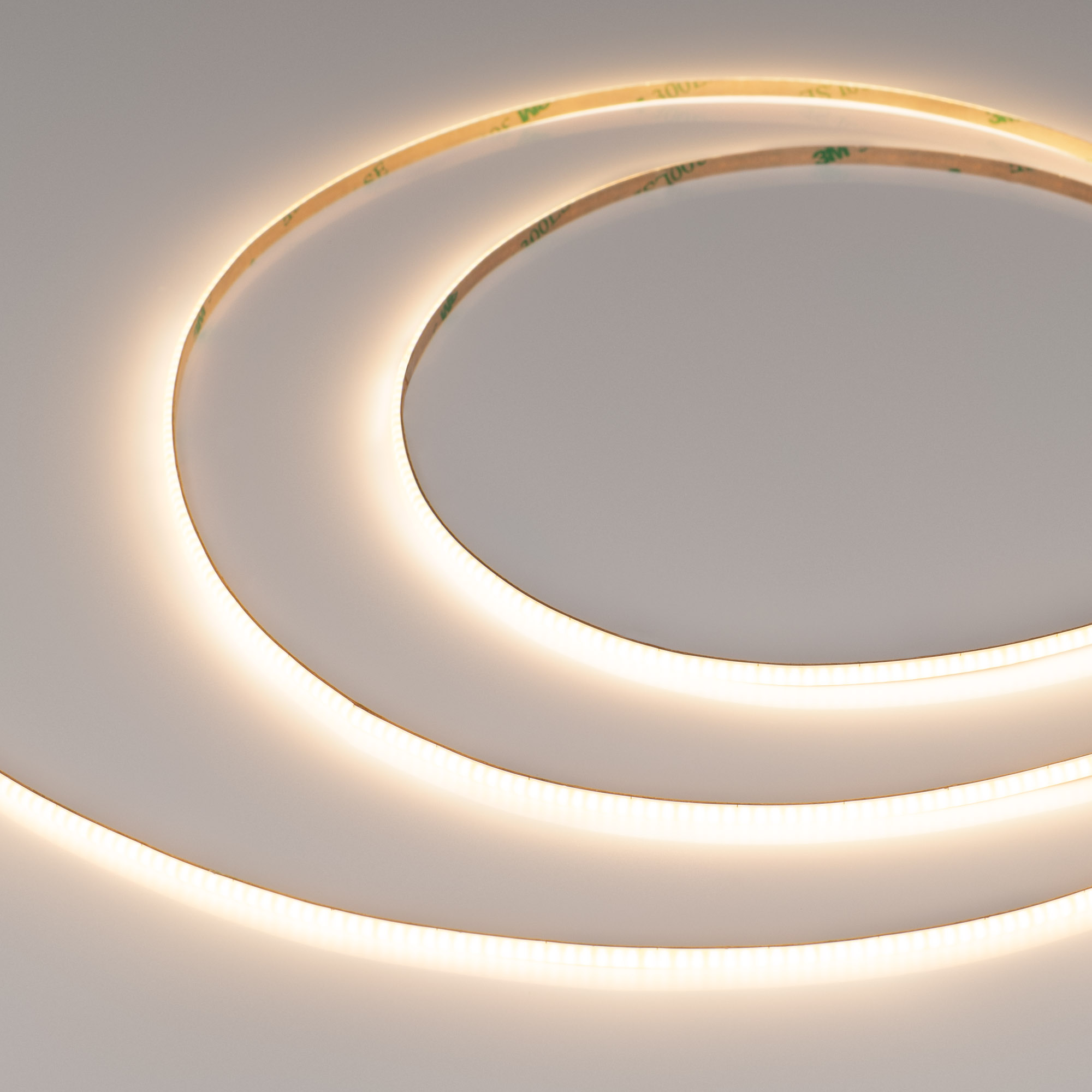 Светодиодная лента COB-X420-4mm 24V Warm3000 (10 W/m, IP20, CSP, 5m) (Arlight, узкая)