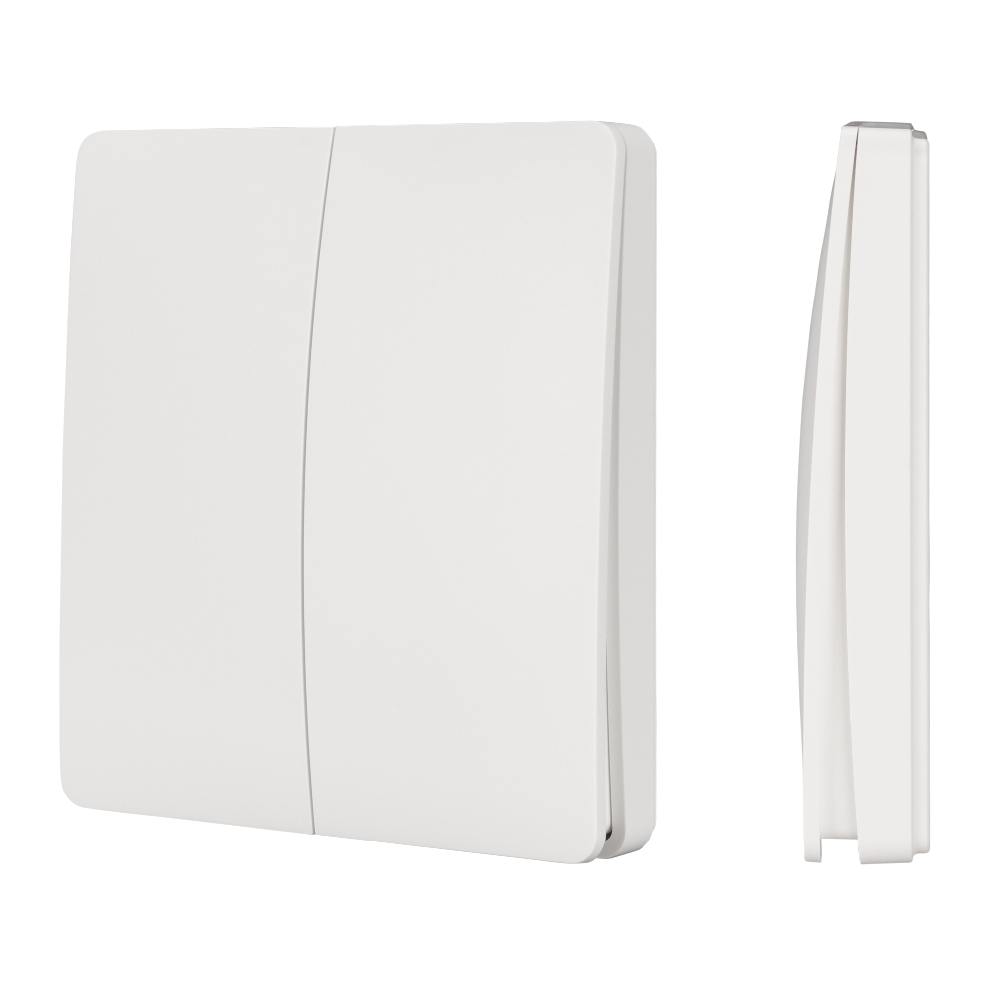 INTELLIGENT ARLIGHT Кнопочная панель KINETIC-801-22-2G-WP-SUF White (No battery, IP67, 433Mhz) (IARL, IP67 Пластик, 3 года)