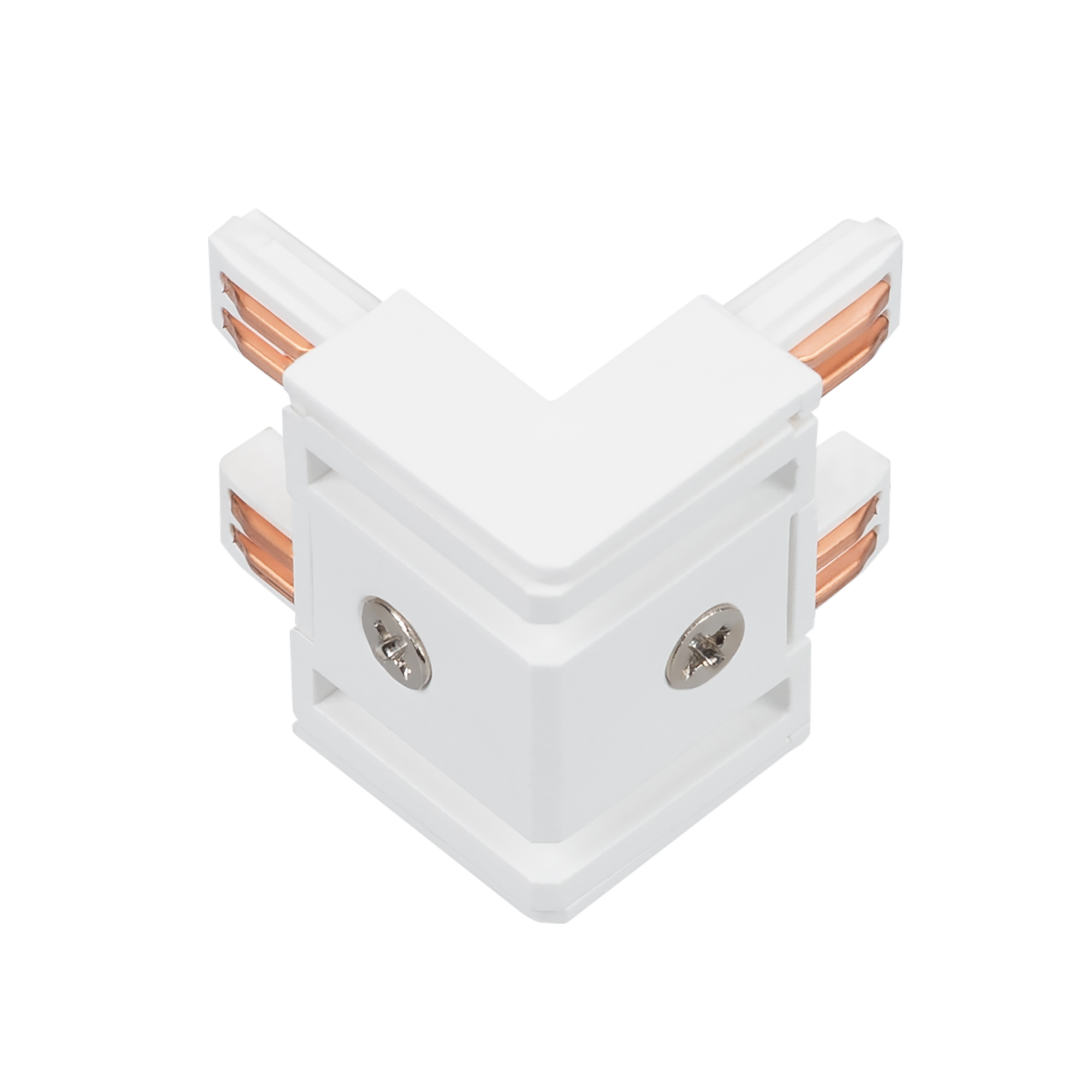 Коннектор угловой MAG-VIBE-CON-L90-INT-POWER (WH, внутренний) (Arlight, IP20 Металл, 5 лет)
