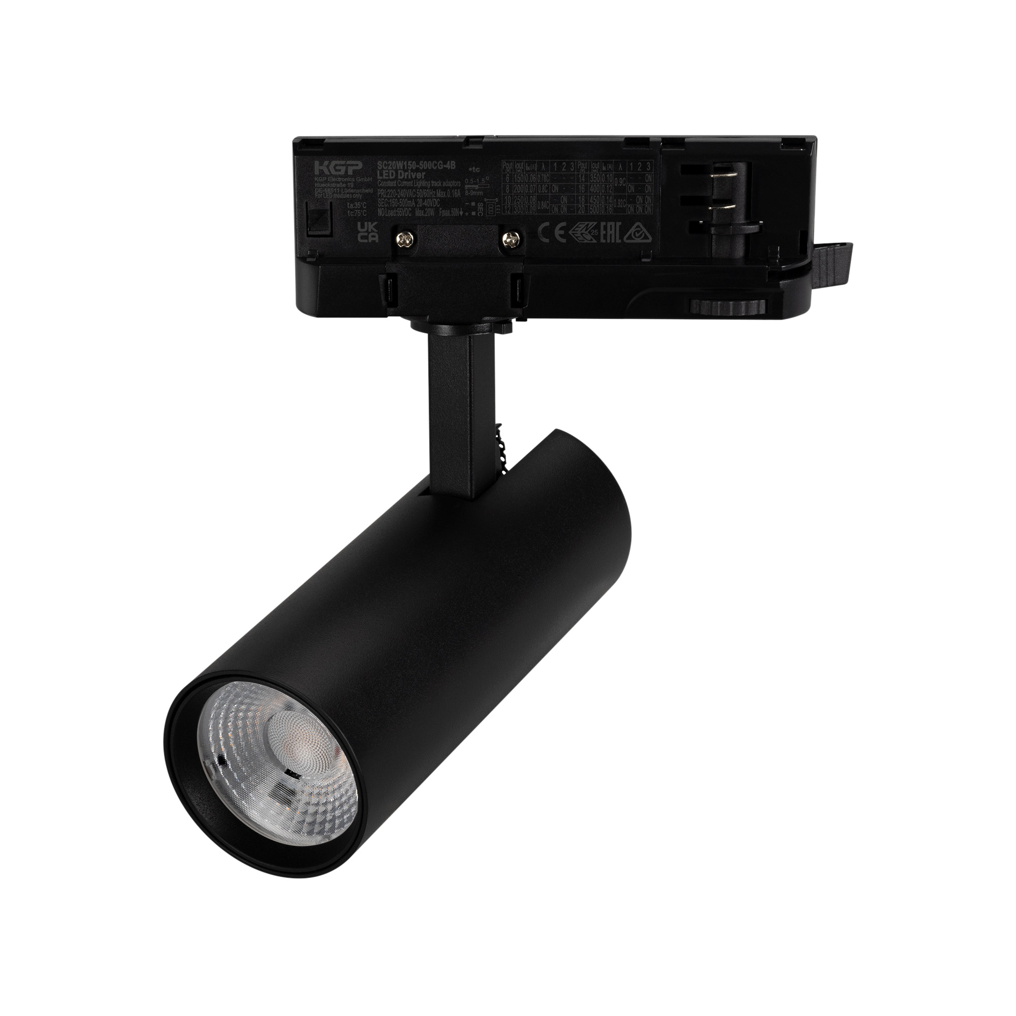 Светильник LGD-GERA-4TR-R55-10W Day4000 (BK, 55 deg, 230V) (Arlight, IP20 Металл, 5 лет)
