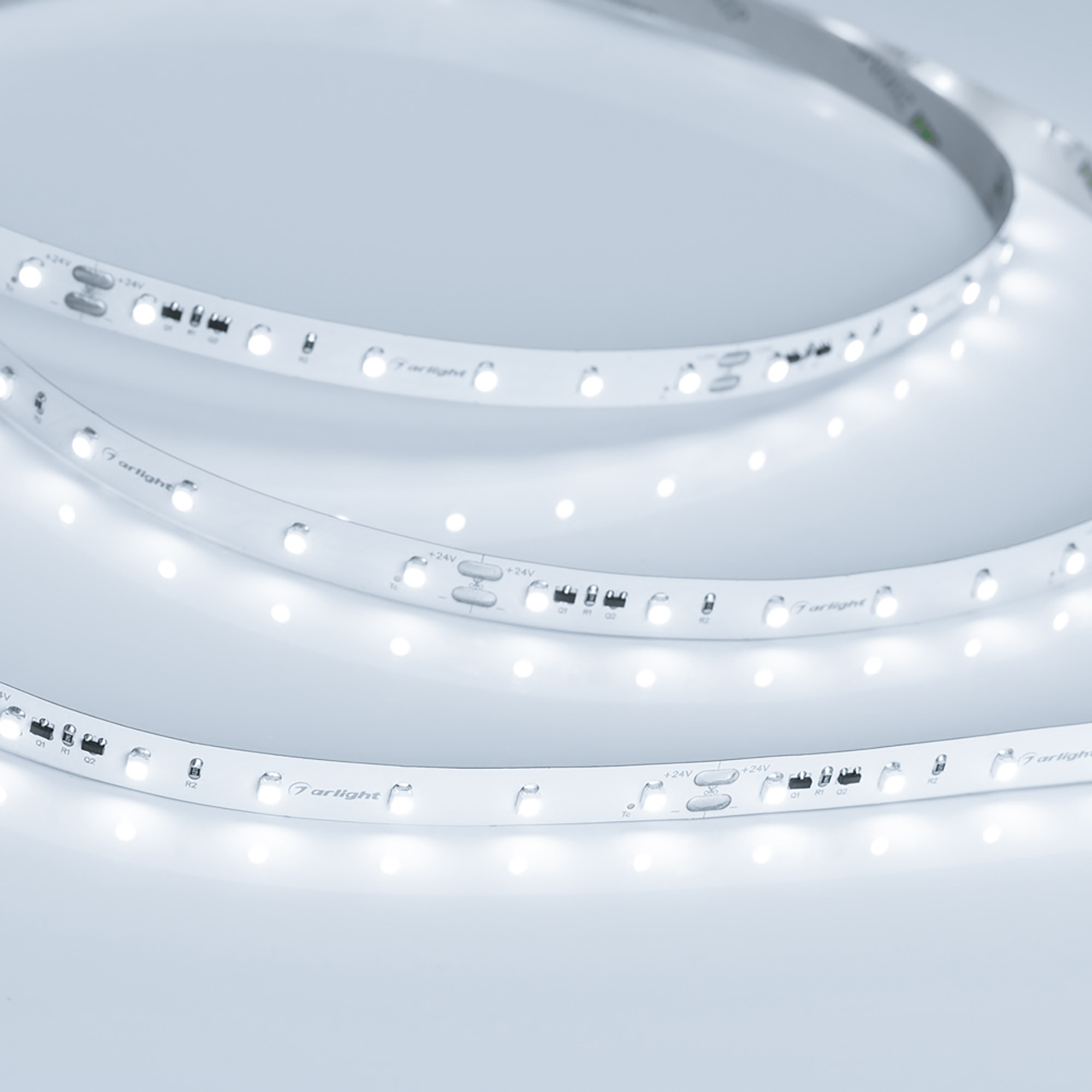 Светодиодная лента RT-20000 24V White6000 (3528, 60 LED/m, 20m) (Arlight, 4.8 Вт/м, IP20)