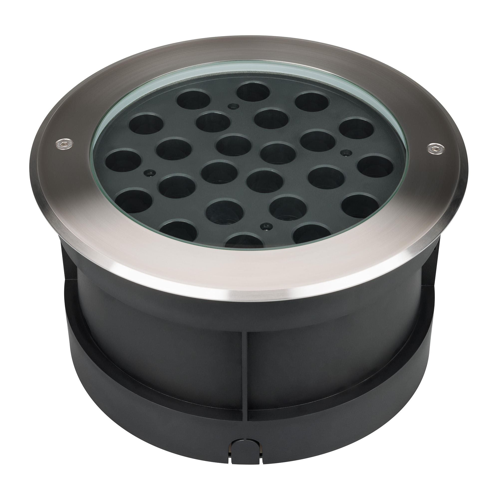 Светильник LTD-DAFNA-GROUND-R260-48W Warm3000 (SL, 45 deg, 230V) (Arlight, IP67 Металл, 5 лет)