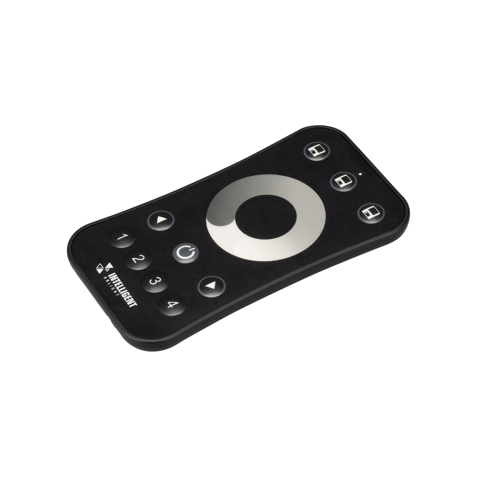 INTELLIGENT ARLIGHT Пульт SMART-801-52-4G-3SC-DIM Black (3V, 2.4G) (IARL, IP20 Пластик, 5 лет)