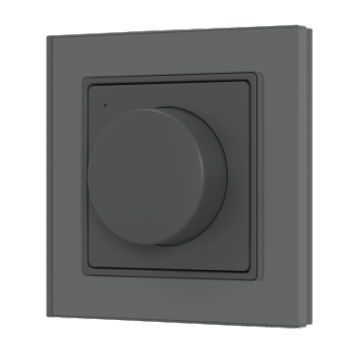 INTELLIGENT ARLIGHT Роторная панель SMART-RF-801-32-MULTI черная, квадрат. (3V, стекло, 2.4G) (IARL, IP20 Пластик, 5 лет)