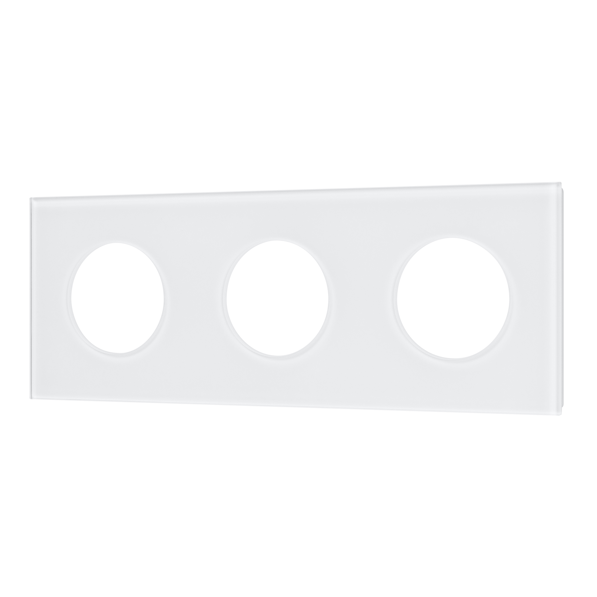Рамка стеклянная FRM-GLARE-GC-3-WH (Arlight, -)