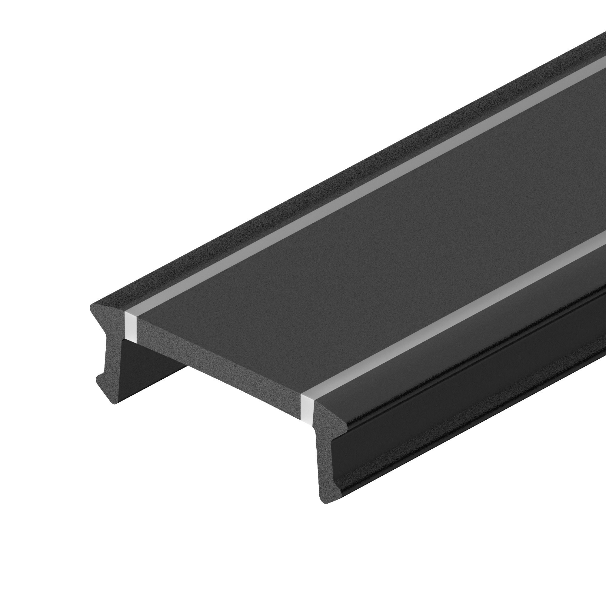 Экран LINE-2000 NARROW BLACK (Arlight, Пластик)