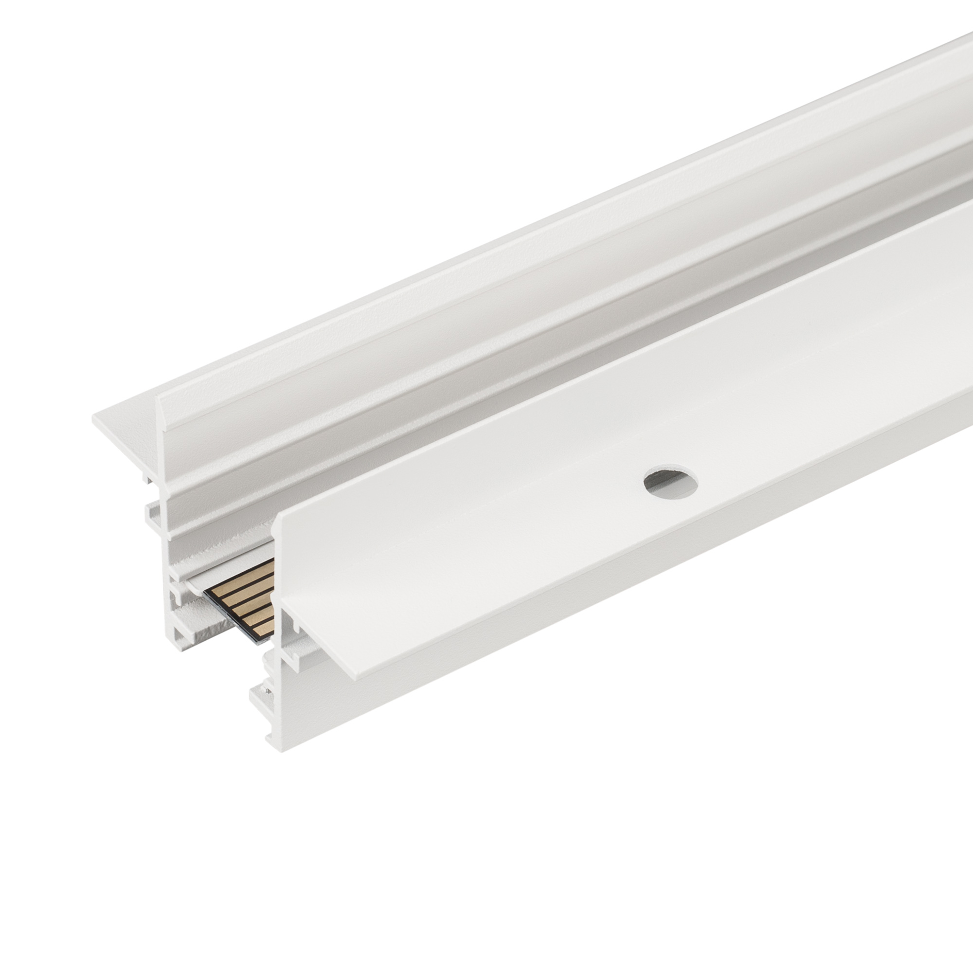 Трек встраиваемый MAG-TRACK-2538-FDW-1000 (WH, 5LN) (Arlight, IP20 Металл, 5 лет)