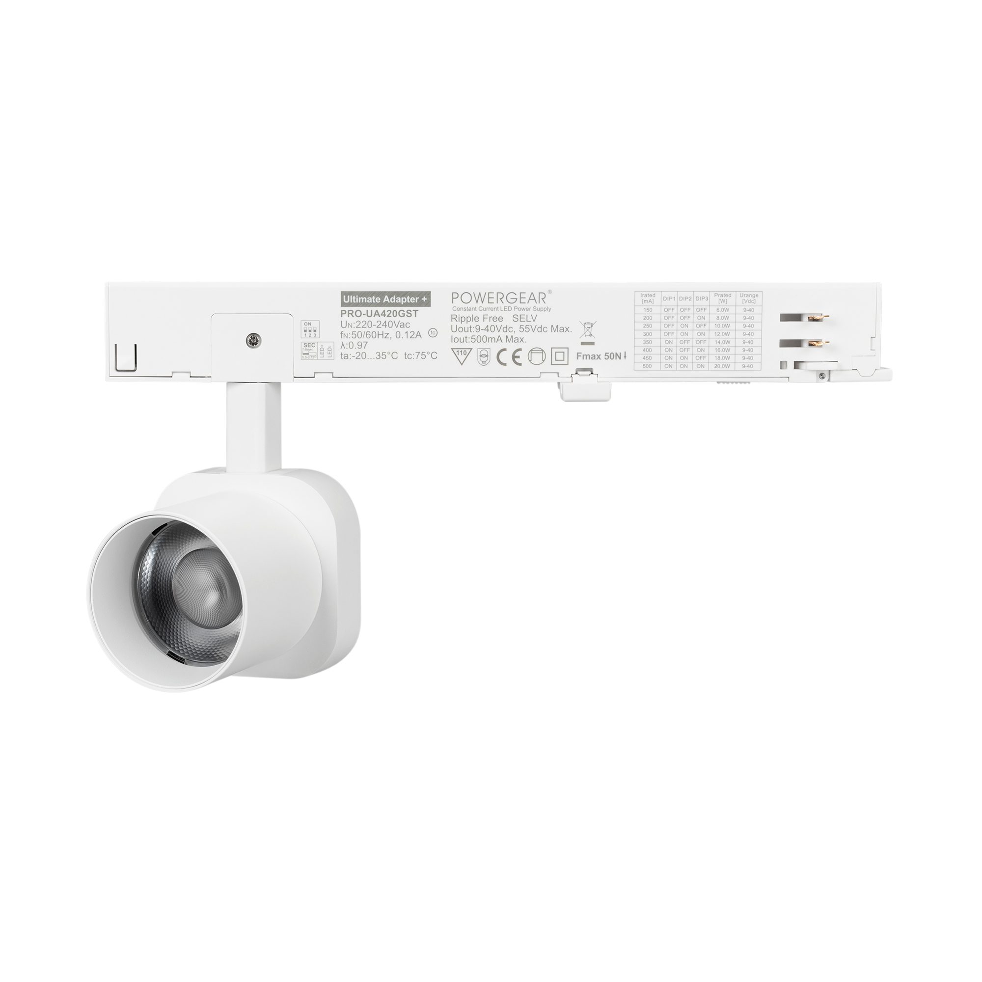 Светильник LGD-DIAFILM-4TR-R60-10W Day4000 (WH, 20 deg, 230V) (Arlight, IP20 Металл, 5 лет)