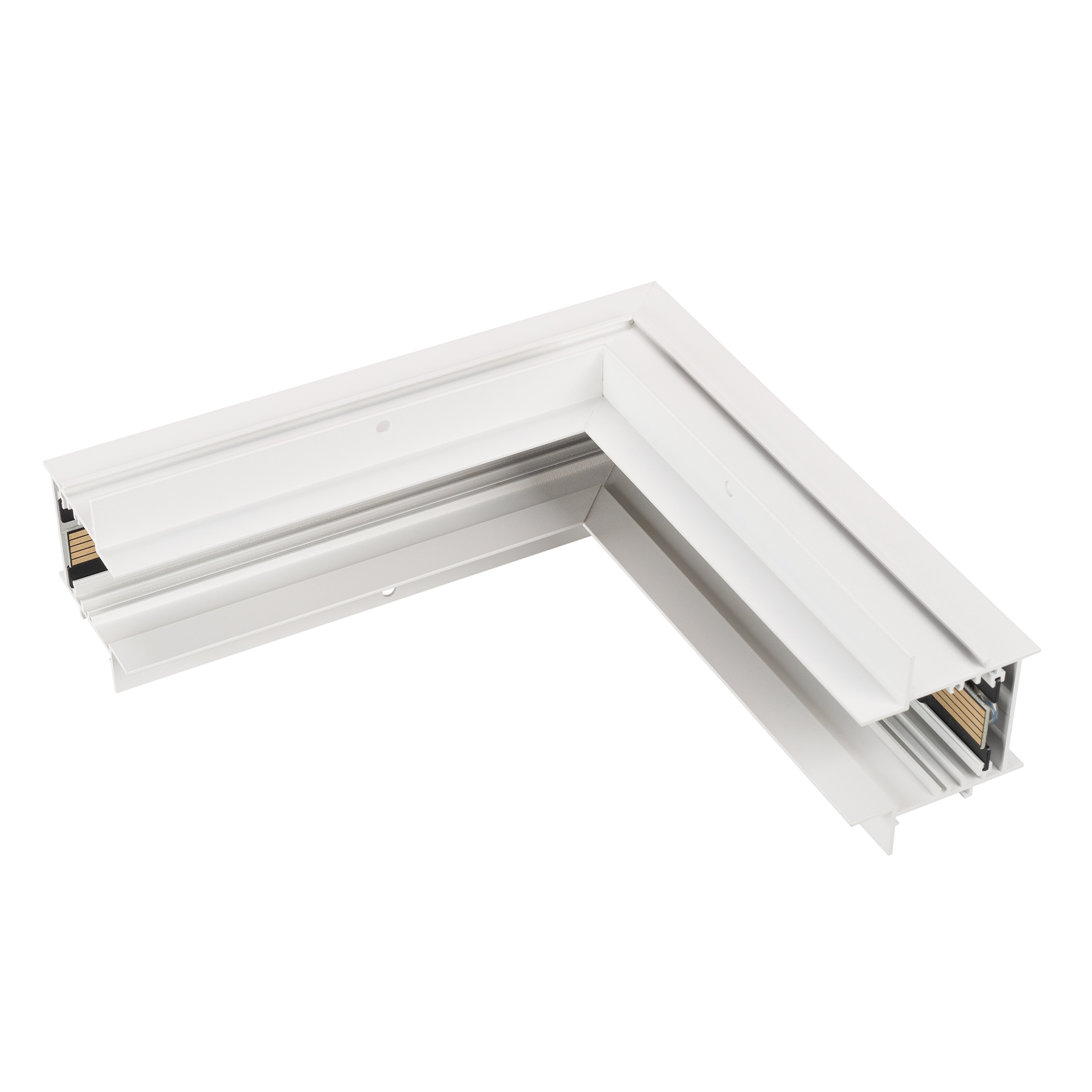 Коннектор угловой MAG-CON-4560-FDW-L90-INT (WH, 5LN, внутренний) (Arlight, IP20 Металл, 5 лет)