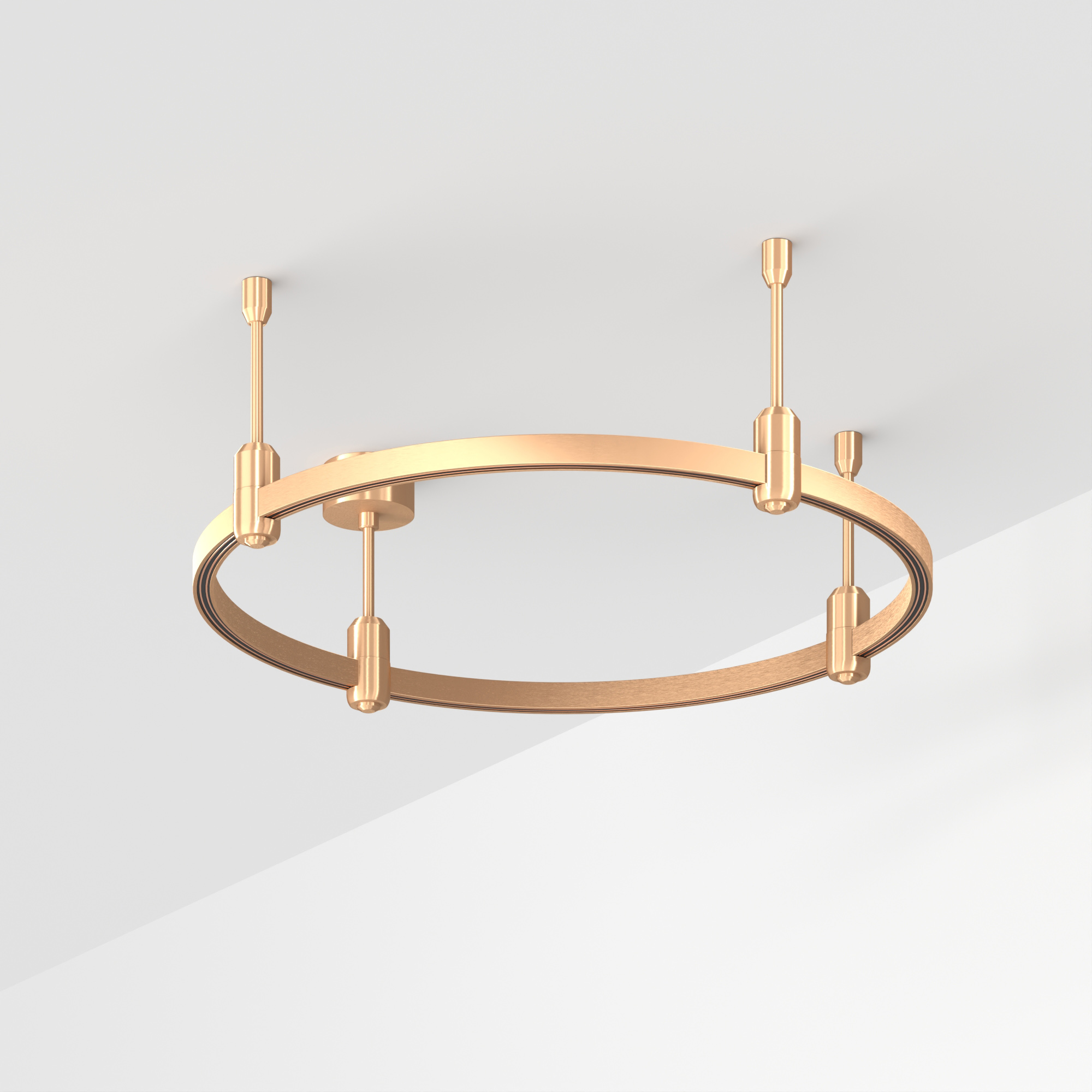 Основание ART-APRIORI-ROUND-ROD-200-R600 (GD) (Arlight, IP20 Металл, 3 года)
