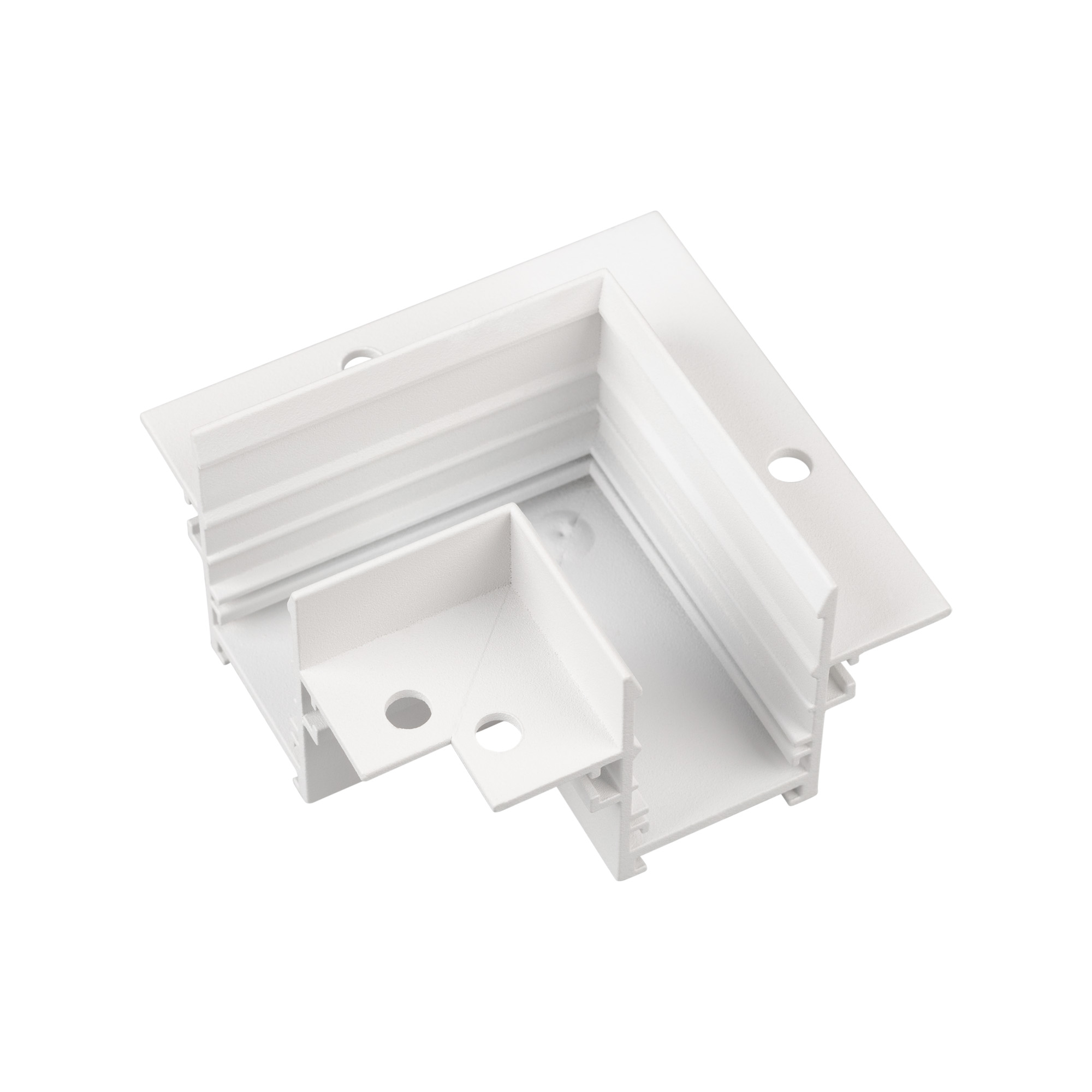 Коннектор угловой MAG-CON-MINI-2538-FDW-L90 (WH) (Arlight, IP20 Металл, 5 лет)