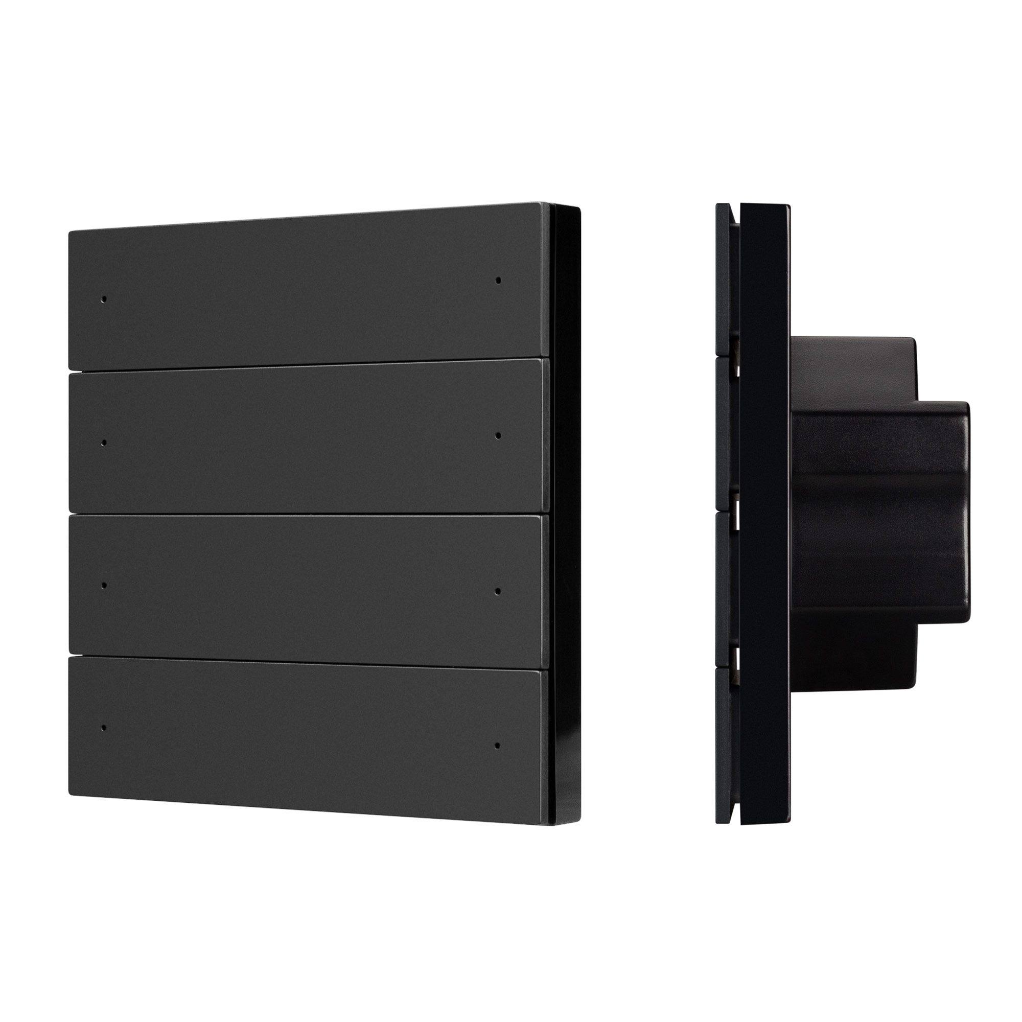 INTELLIGENT ARLIGHT Кнопочная панель SMART-ZB-801-22-1G-8SC-MULTI-IN Black (230V) (IARL, IP20 Пластик, 5 лет)