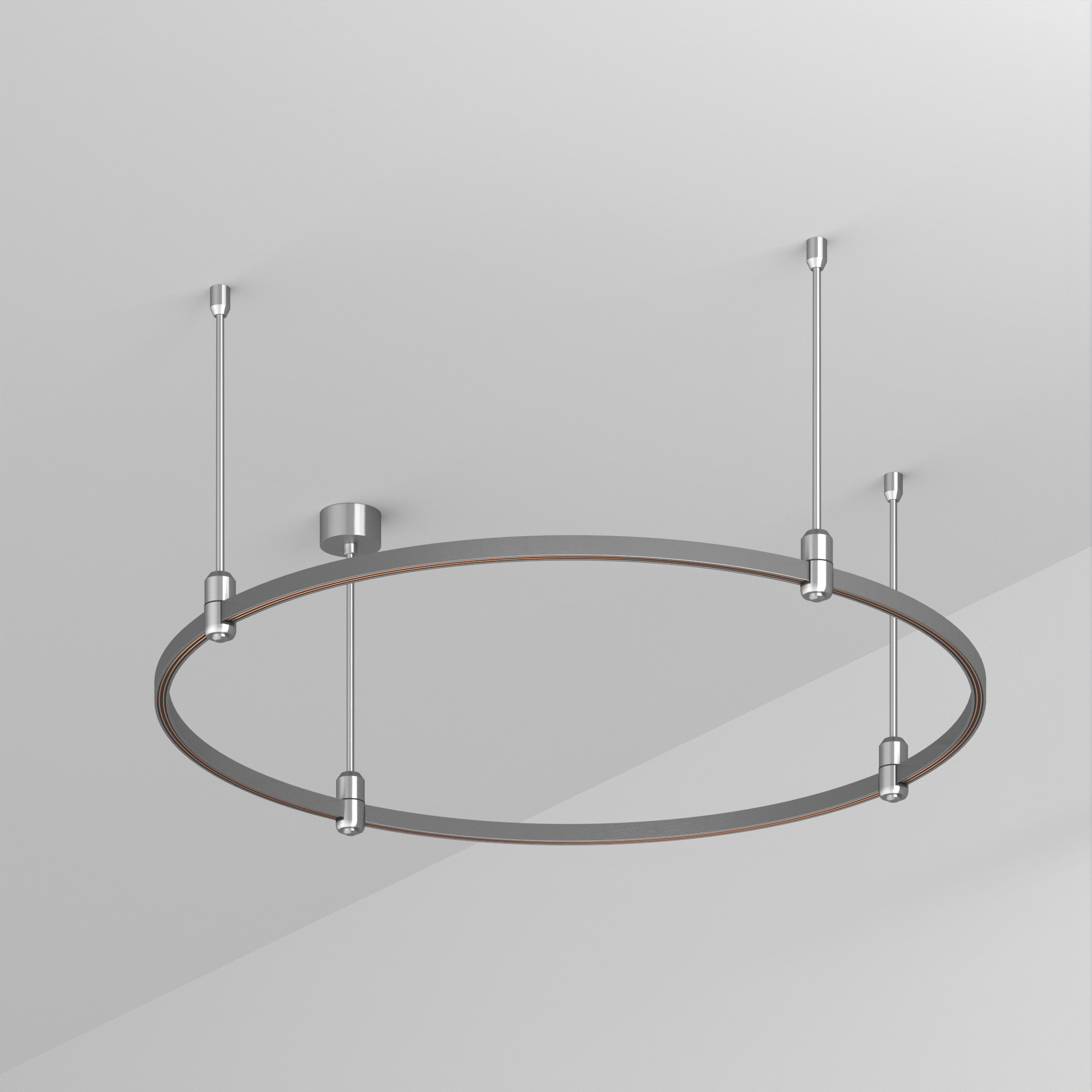 Основание ART-APRIORI-ROUND-ROD-400-R1000 (TN) (Arlight, IP20 Металл, 3 года)