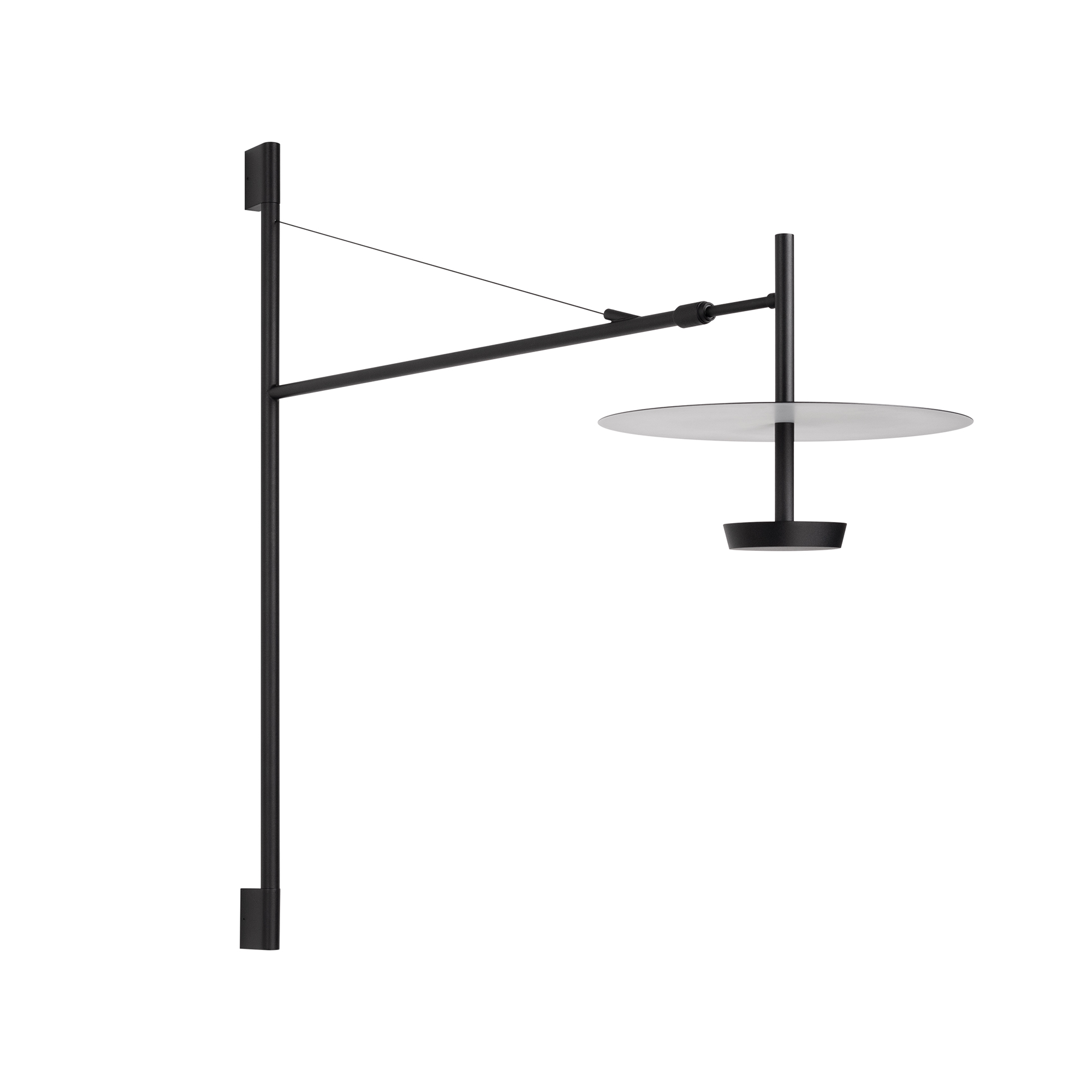 Светильник SP-CAMPANA-WALL-L1450-9W Warm3000 (BK, 130 deg, 230V, TELESCOPIC) (Arlight, IP20 Металл, 5 лет)