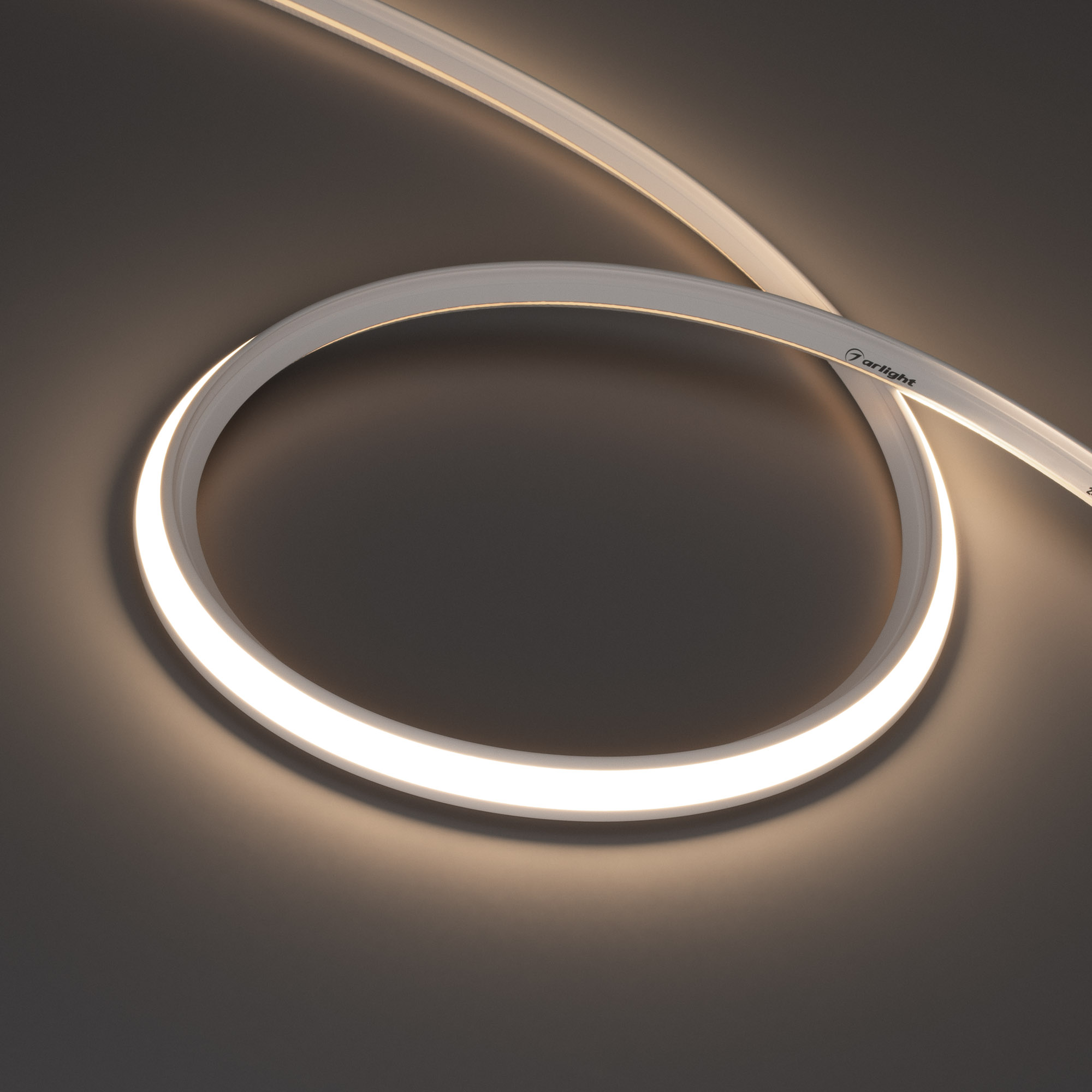 Лента герметичная MOONLIGHT-3D-T-X544-10x10mm 24V Day4000 (8 W/m, IP67, 5m, wire x1) (Arlight, Вывод боковой, 5 лет)