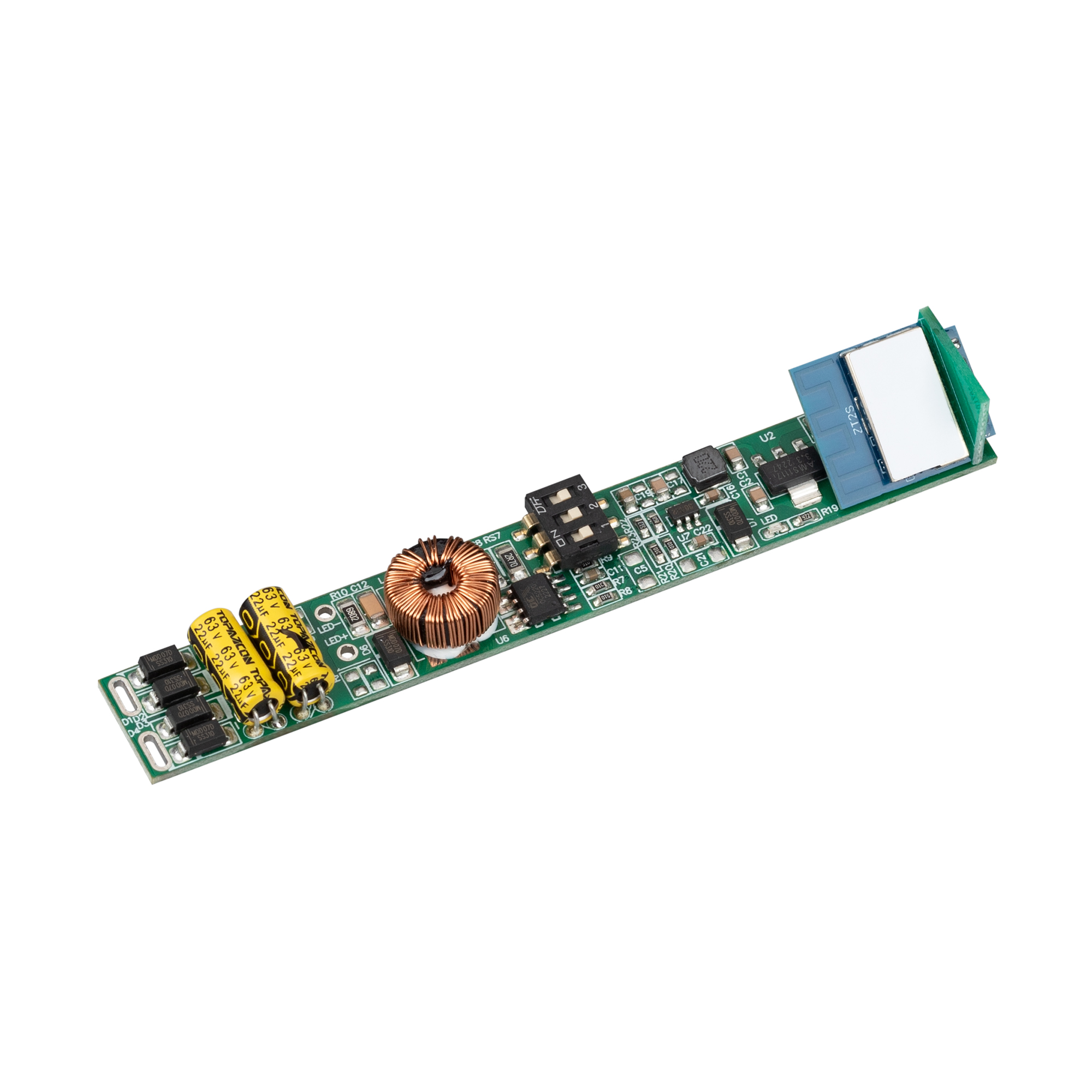 INTELLIGENT ARLIGHT Диммер SMART-CC-201-72-DIM-IN (48V, 1x150-500mA, Track, ZB) (IARL, IP20 Пластик, 5 лет)