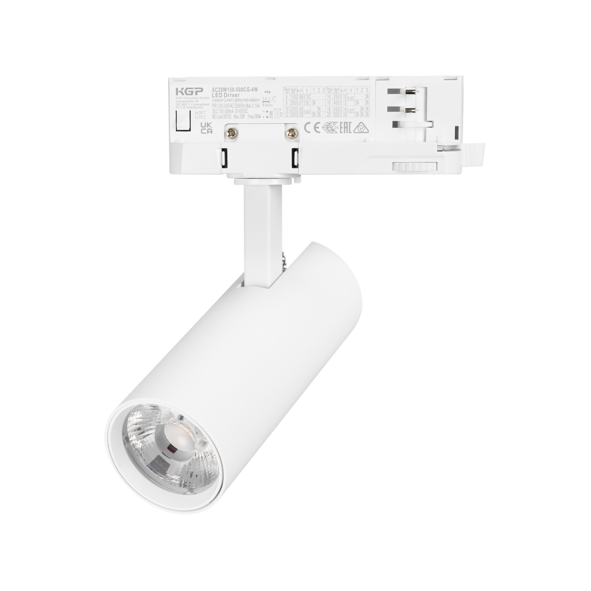 Светильник LGD-GERA-4TR-R55-10W Day4000 (WH, 24 deg, 230V) (Arlight, IP20 Металл, 5 лет)