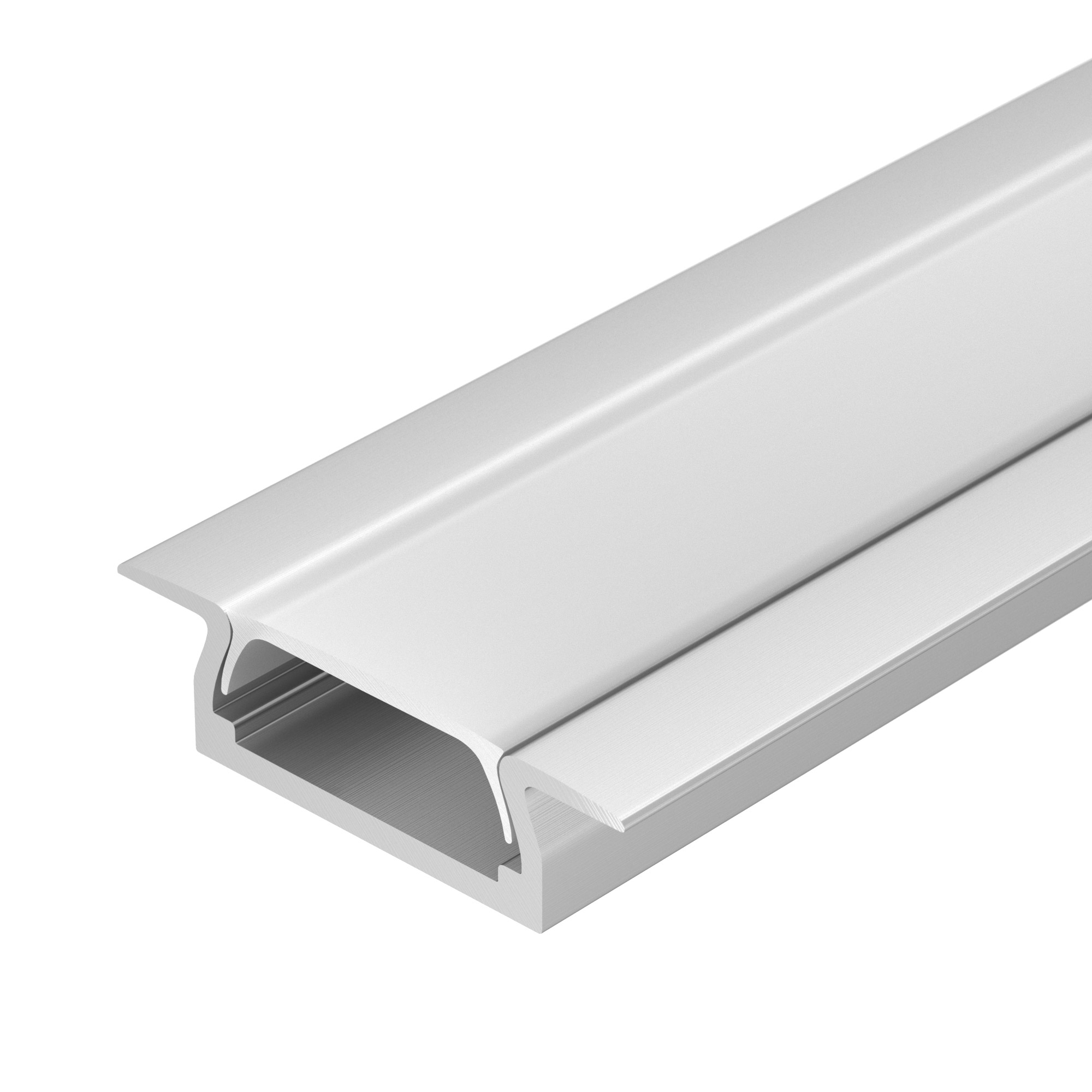 Профиль SL-SLIM-2206-F-2000 ANOD (BY) (Arlight, Алюминий)