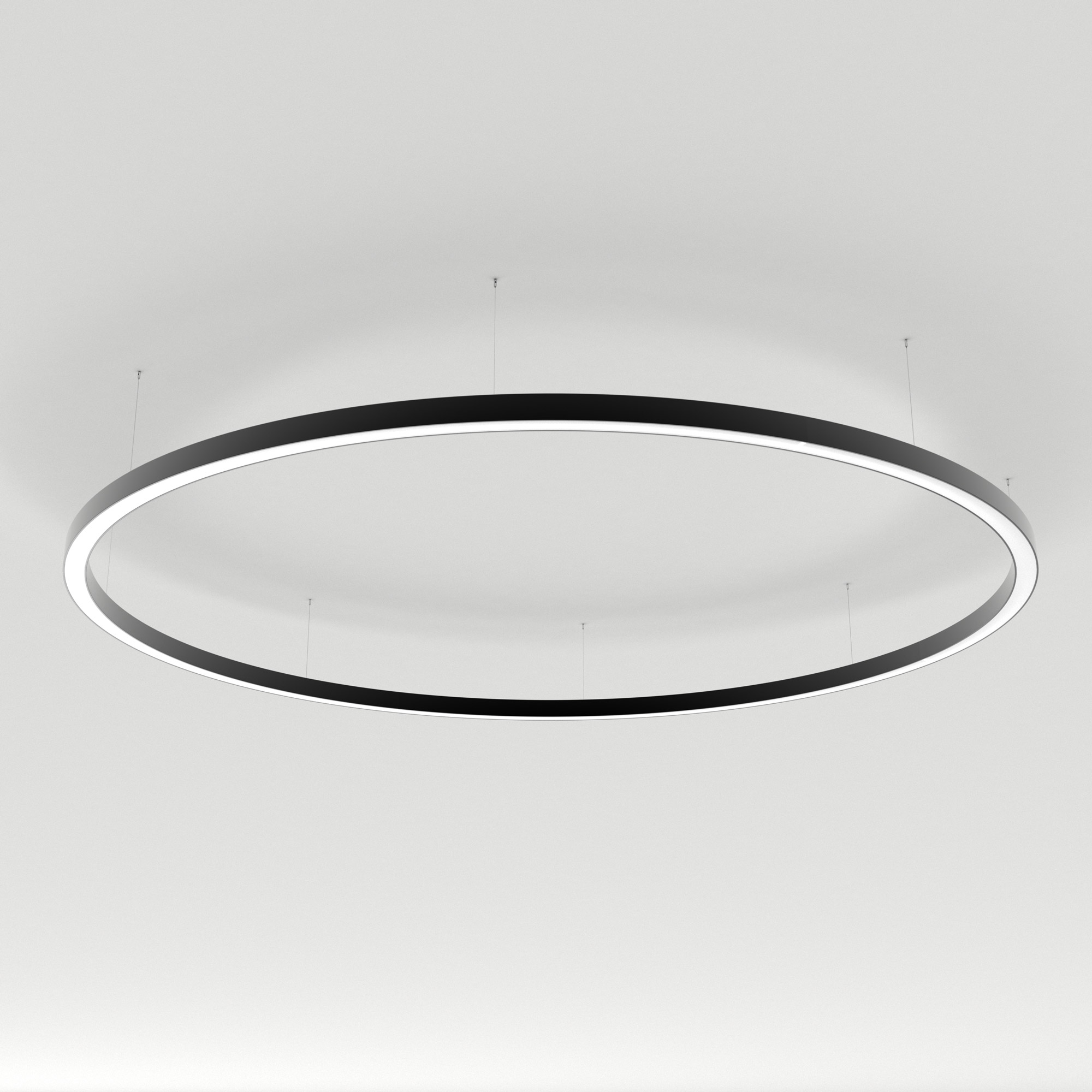 Светильник SP-LINE-HANG-ARC-O3535-D1500-102W Day4000 (BLACK, 230V) (Arlight, Металл)
