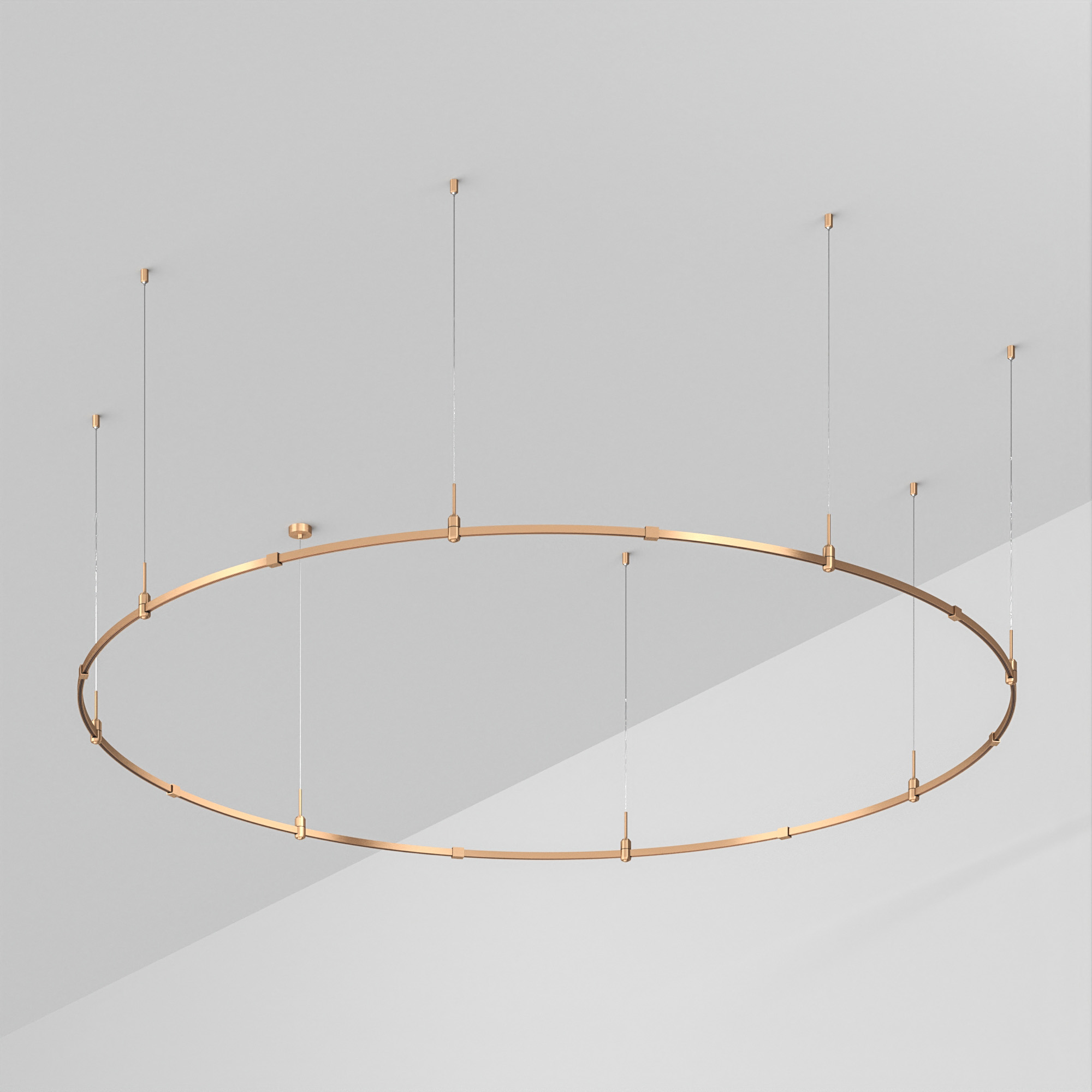 Основание ART-APRIORI-ROUND-HANG-R3000 (GD) (Arlight, IP20 Металл, 3 года)