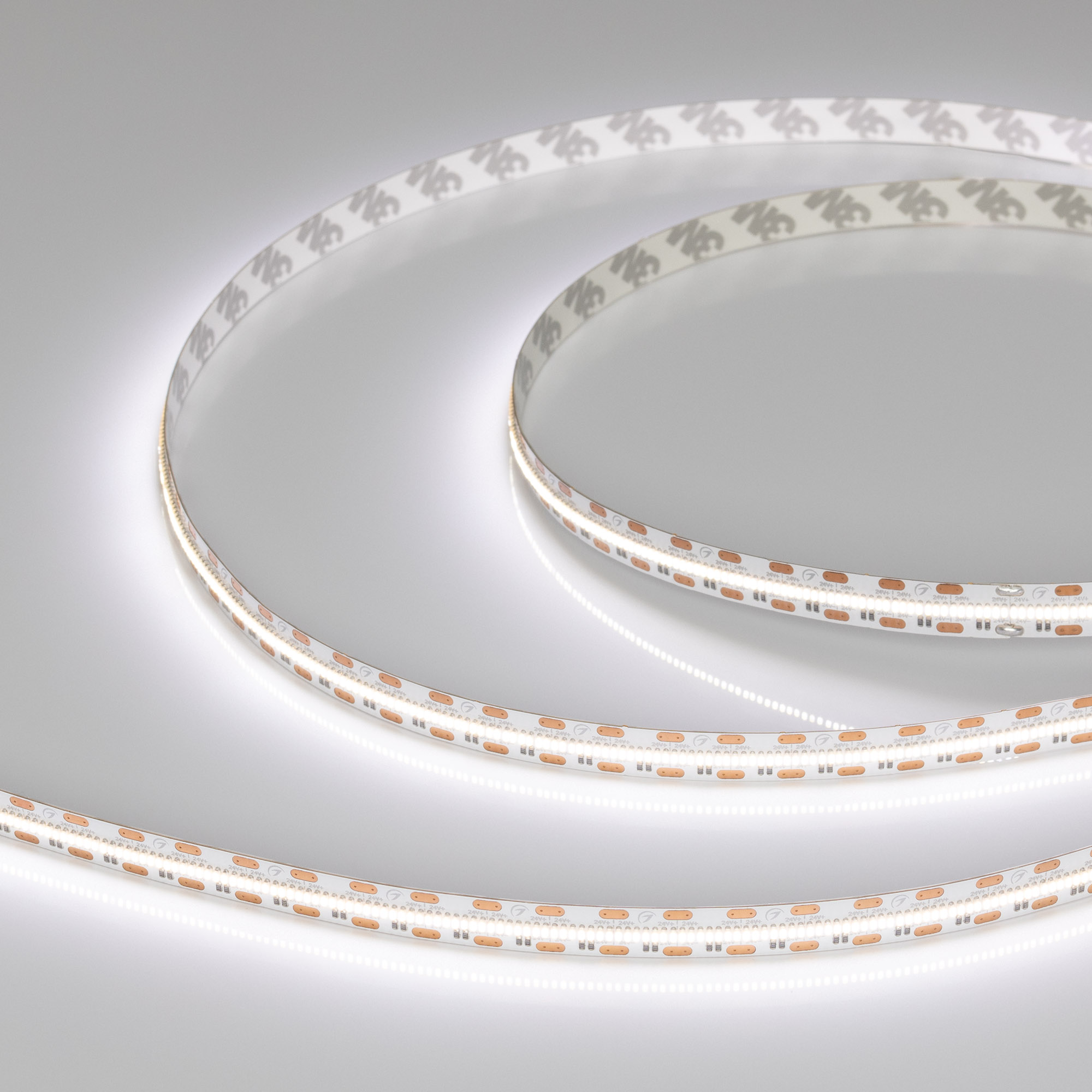 Светодиодная лента MICROLED-5000 24V White6000 10mm (2110, 700 LED/m, LUX) (Arlight, 20 Вт/м, IP20)
