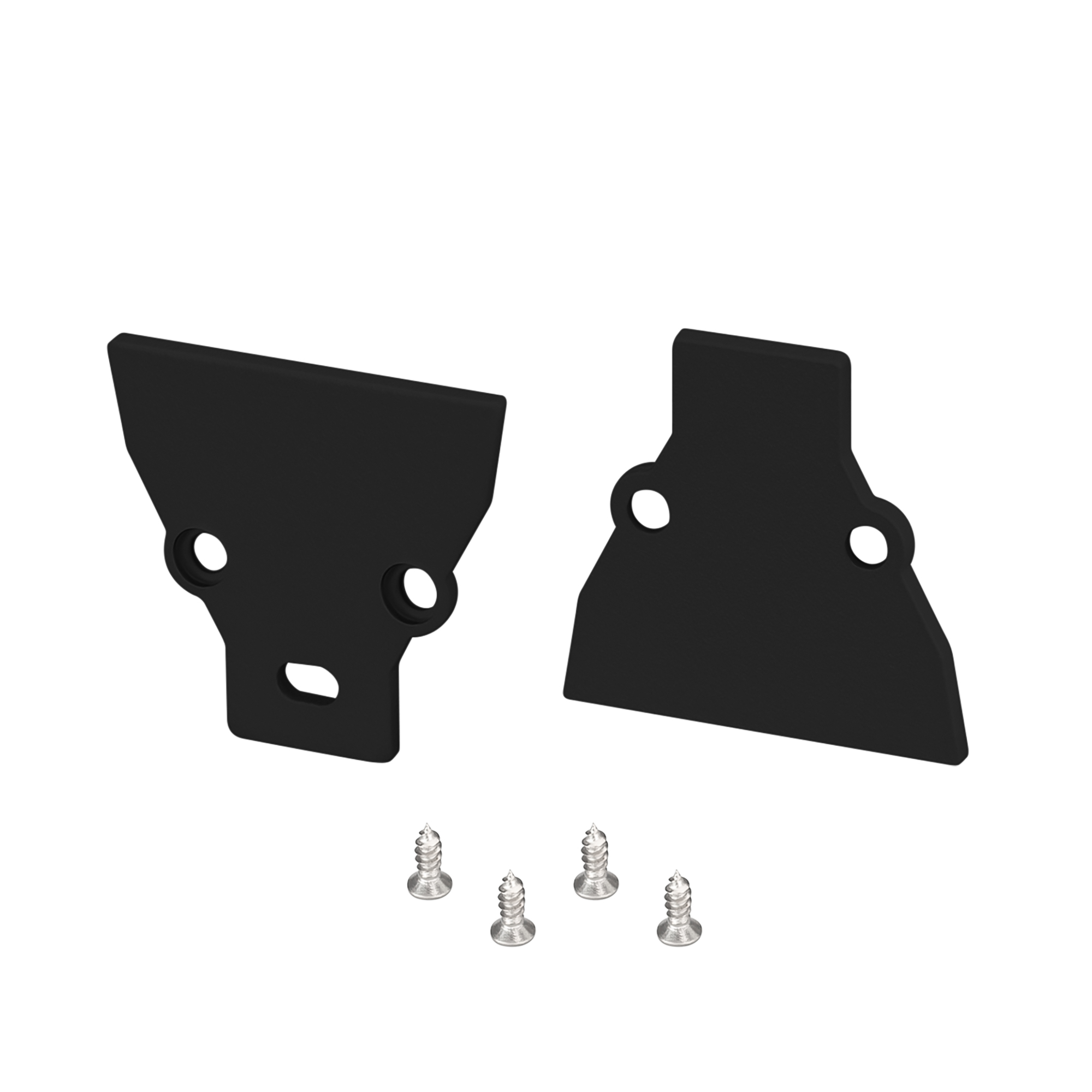 Комплект заглушек COMFORT10-V-FANTOM BLACK (Arlight, Металл)