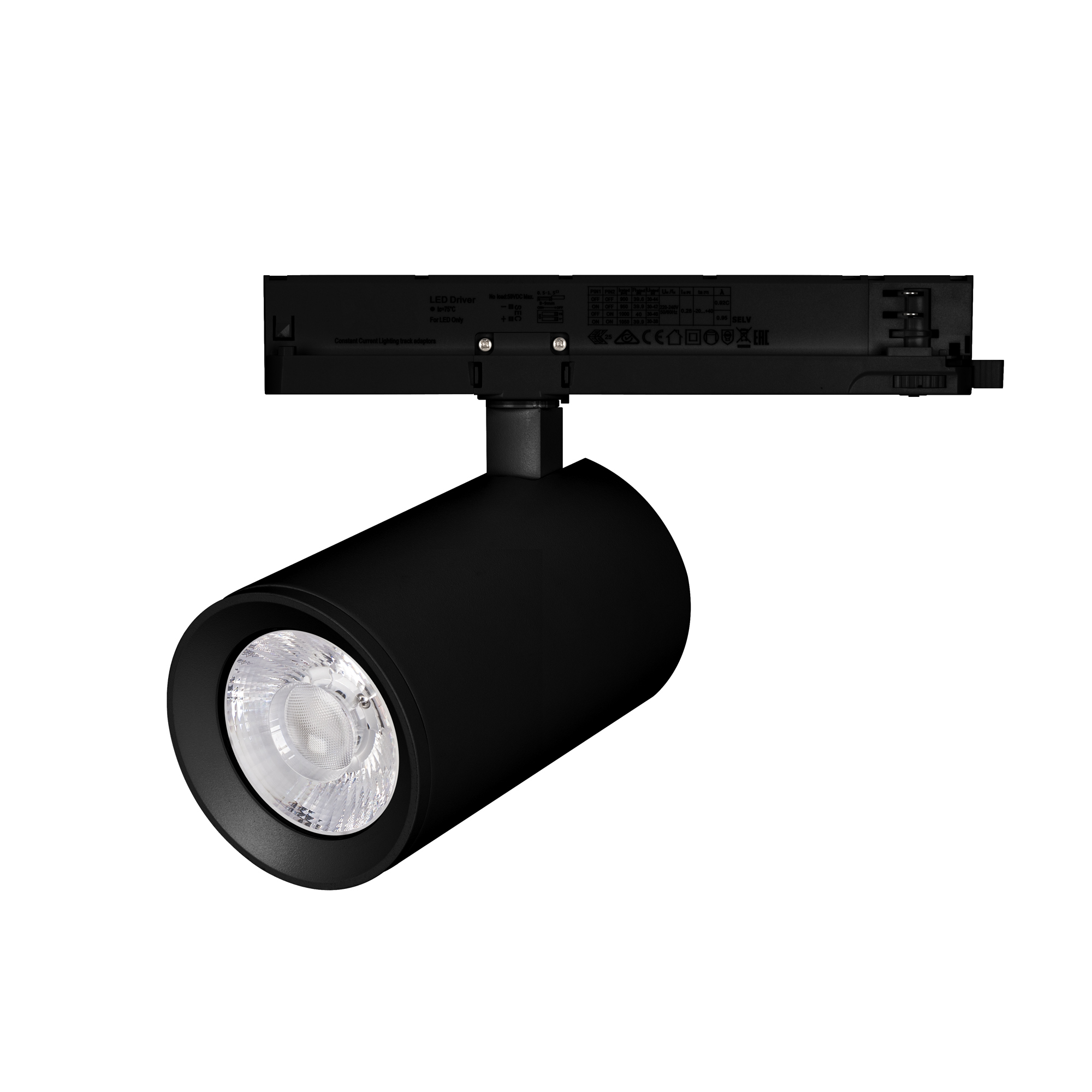 Светильник LGD-NIKA-4TR-R100-40W Day4000 (BK, 24 deg, 230V, DALI) (Arlight, IP20 Металл, 5 лет)