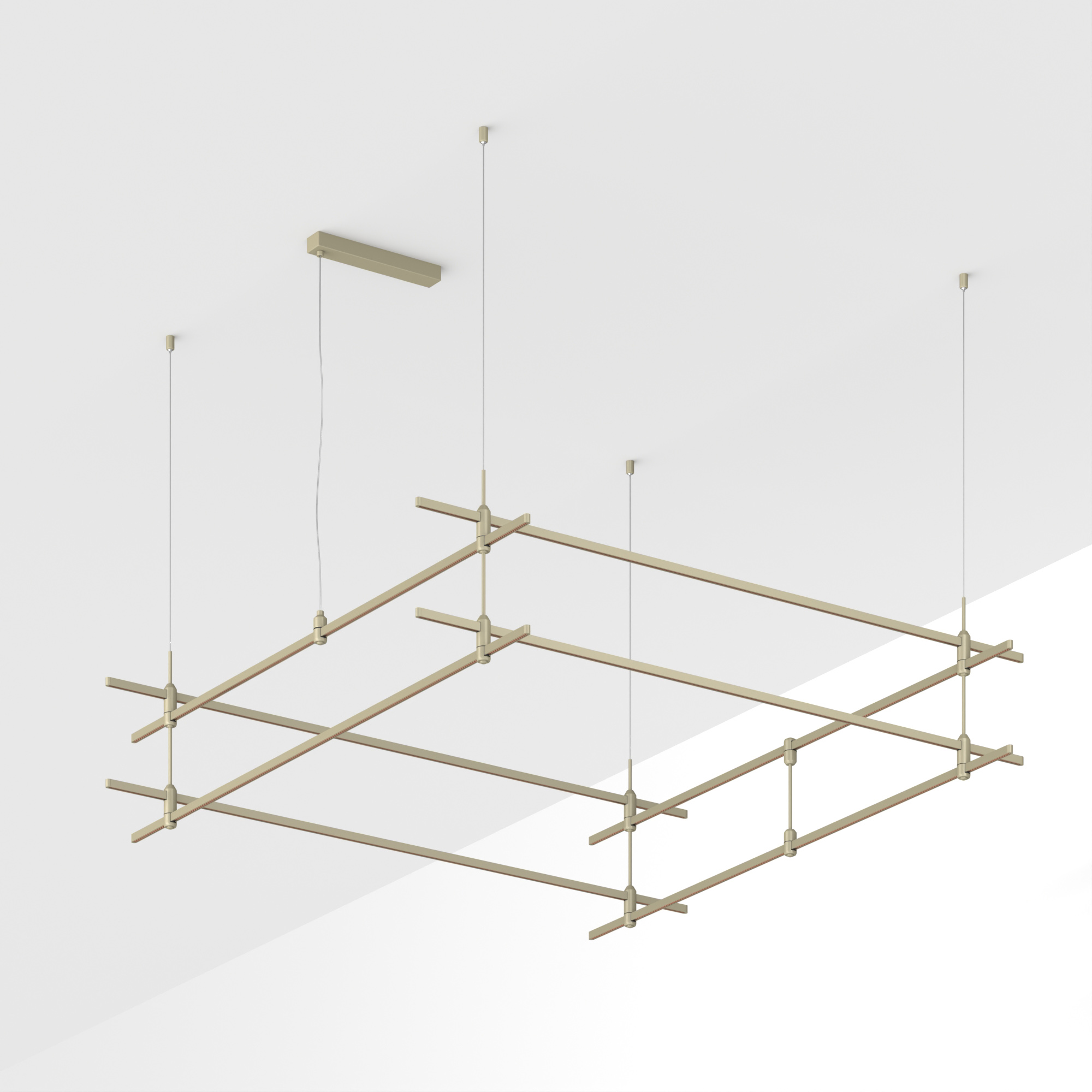 Основание ART-APRIORI-QUADRAT-2-HANG-2000x2000 (OG) (Arlight, IP20 Металл, 3 года)