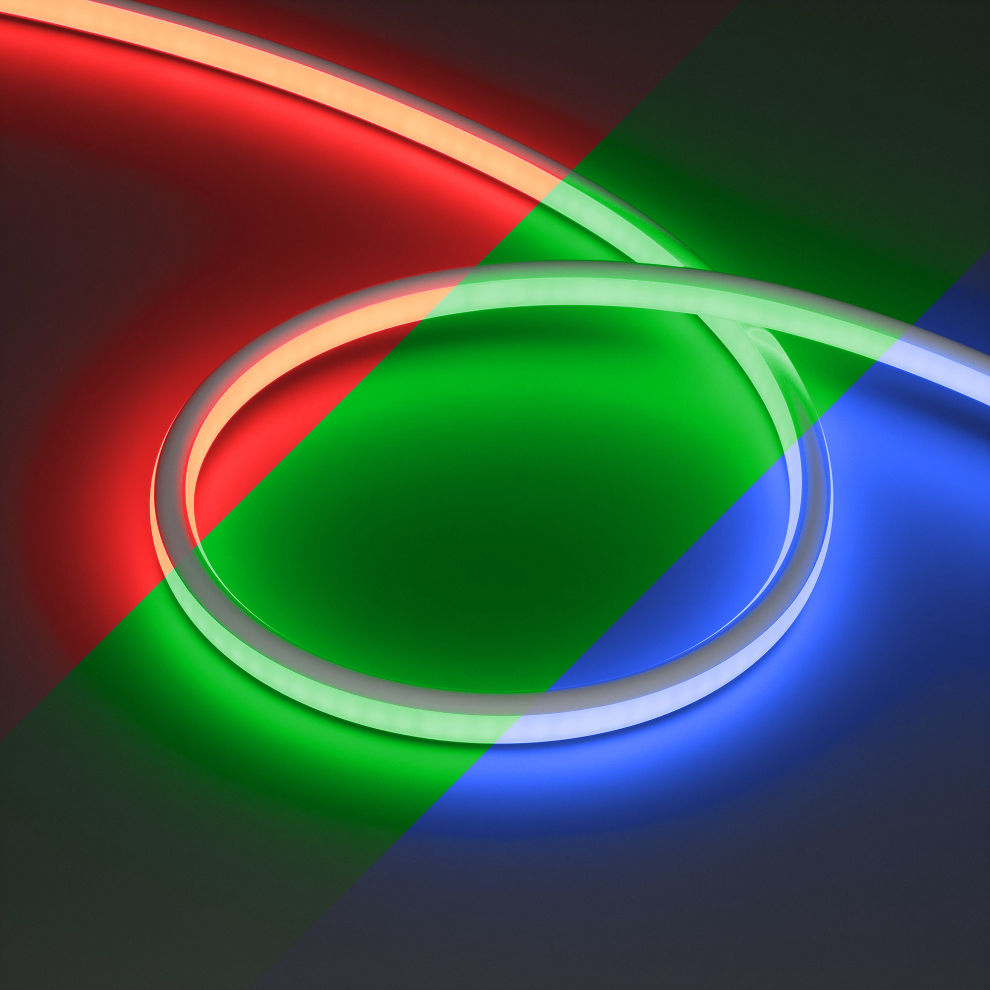 Лента герметичная WAVE-TOP-A240-18x15mm 24V RGB (10 W/m, IP54, 5m, wire x1) (Arlight, Вывод прямой, 3 года)