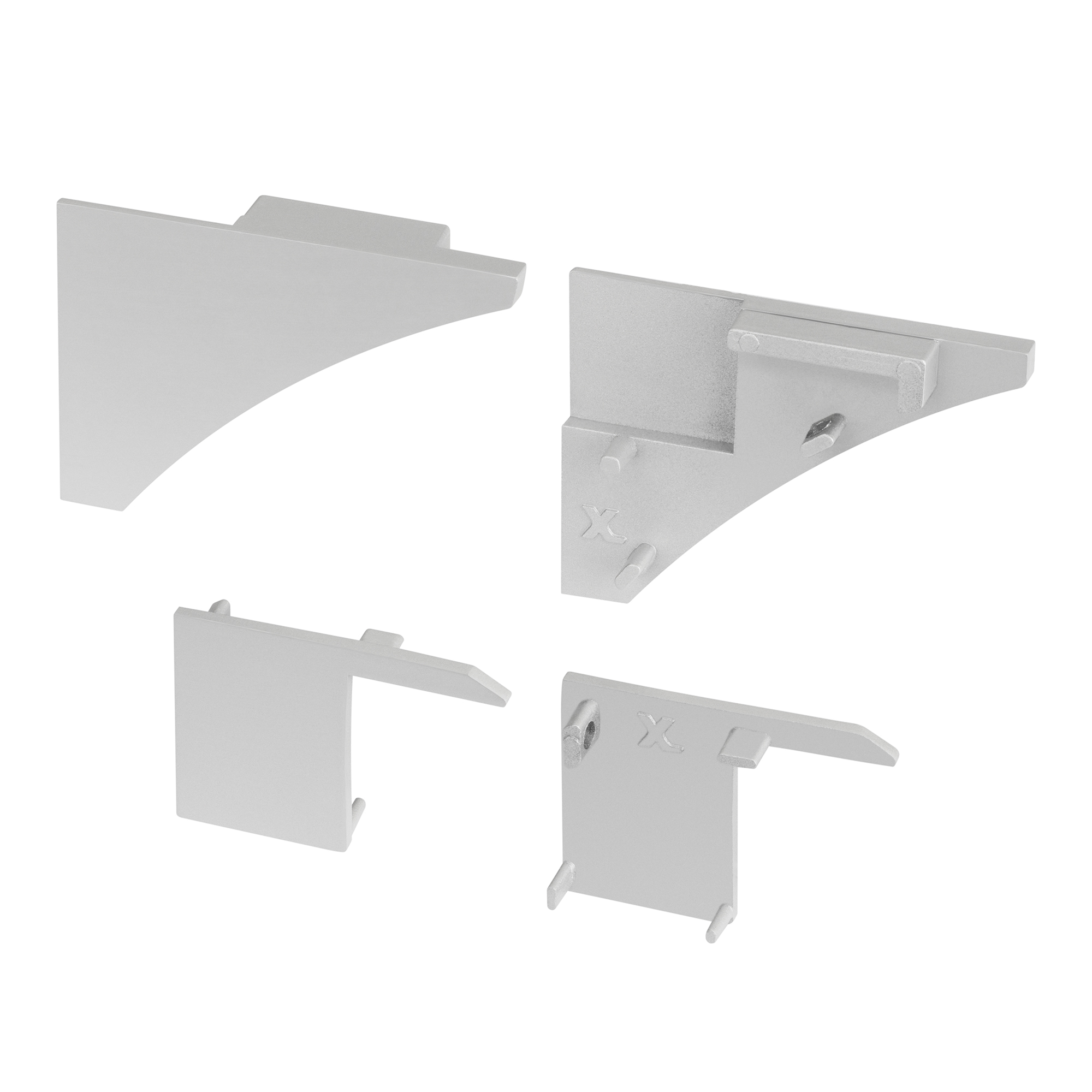 Комплект заглушек SHELF-600 (Arlight, Металл)