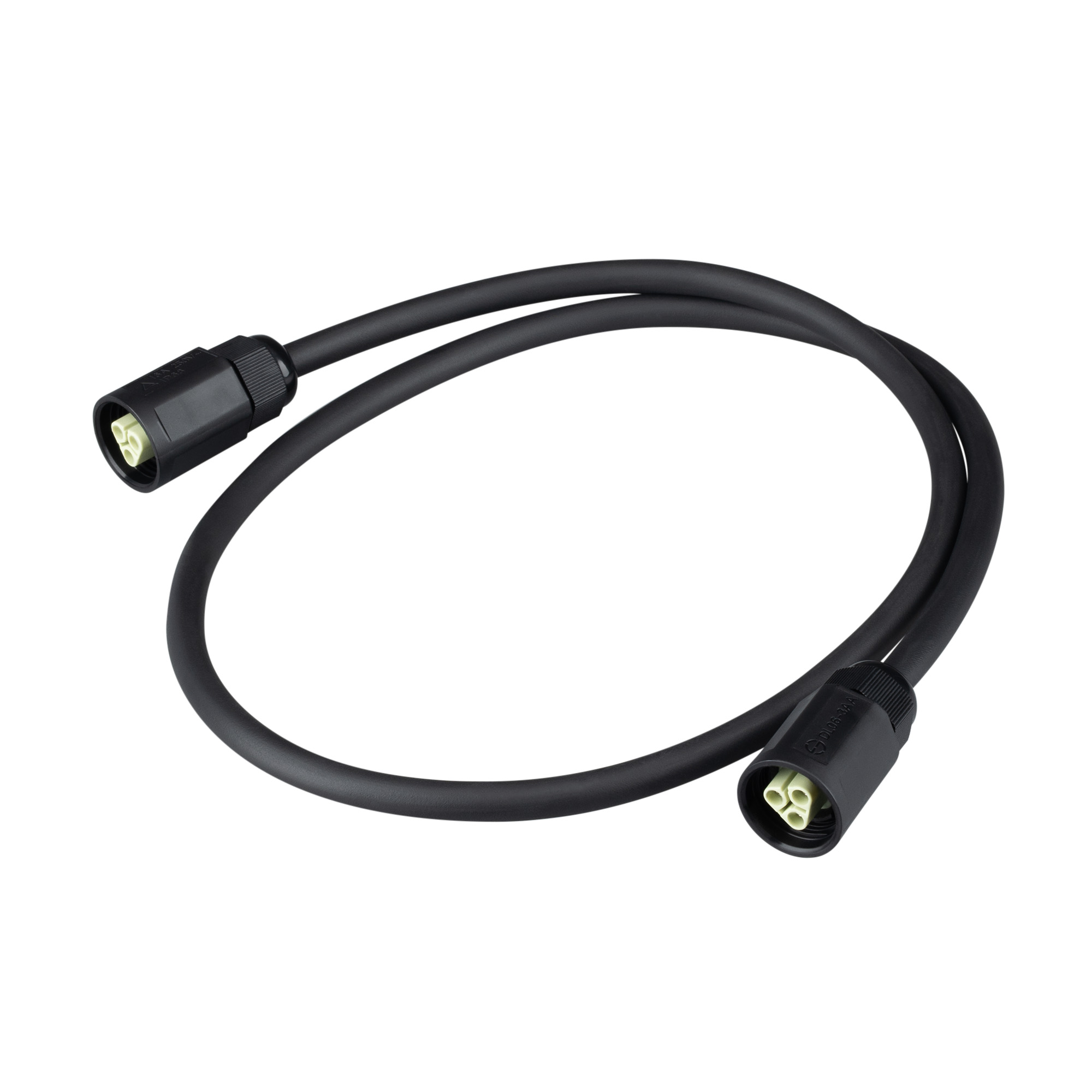 Коннектор ARL-TUBU-TAIL-1000-CON-FF-3pin (BK) (Arlight, Полиуретан)