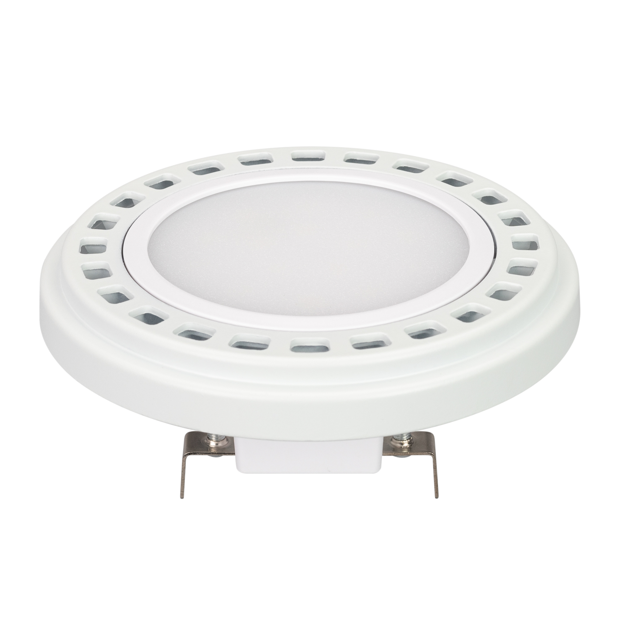 Лампа AR111-UNIT-G53-12W- Day4000 (WH, 120 deg, 12V) (Arlight, Металл)