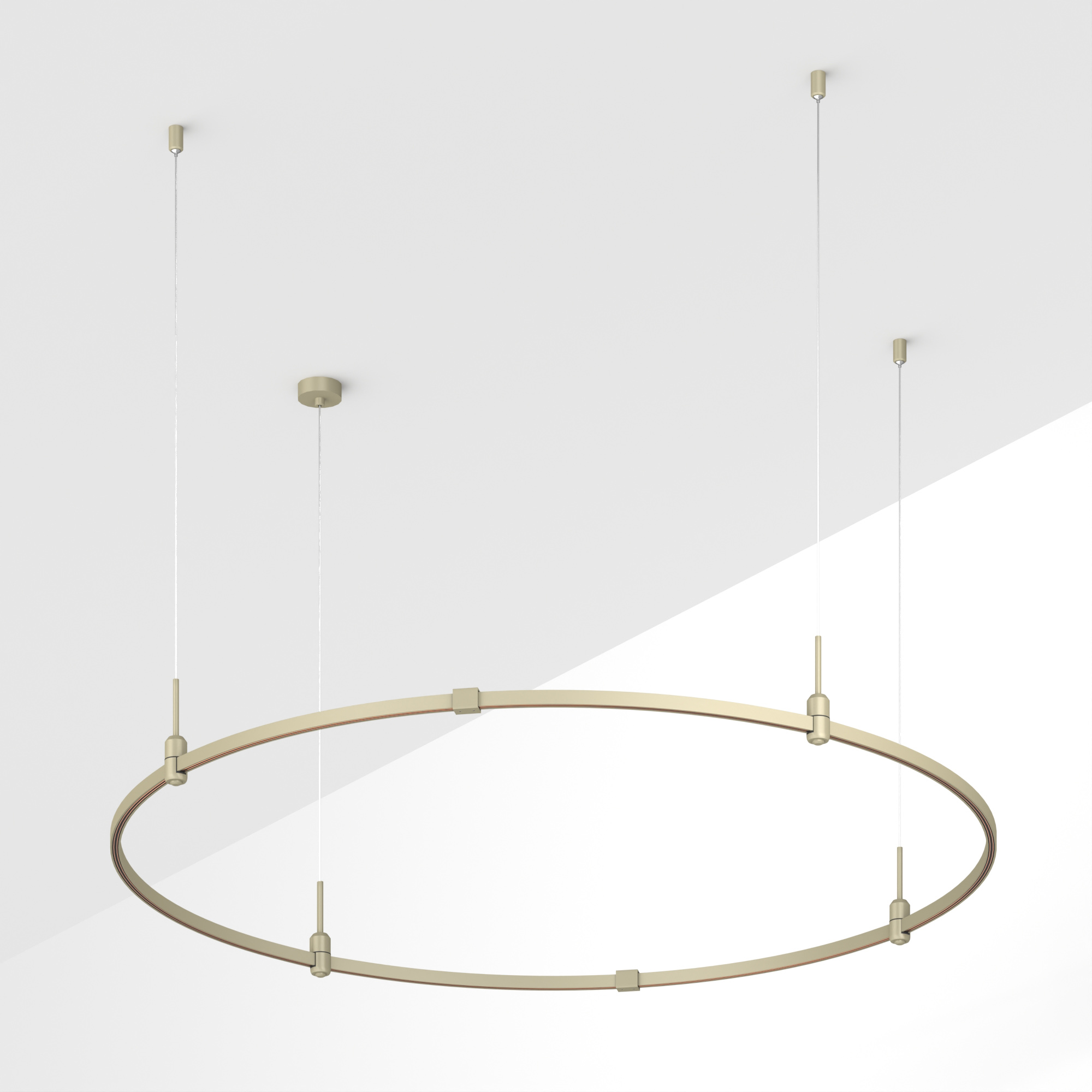Основание ART-APRIORI-ROUND-HANG-R1500 (OG) (Arlight, IP20 Металл, 3 года)