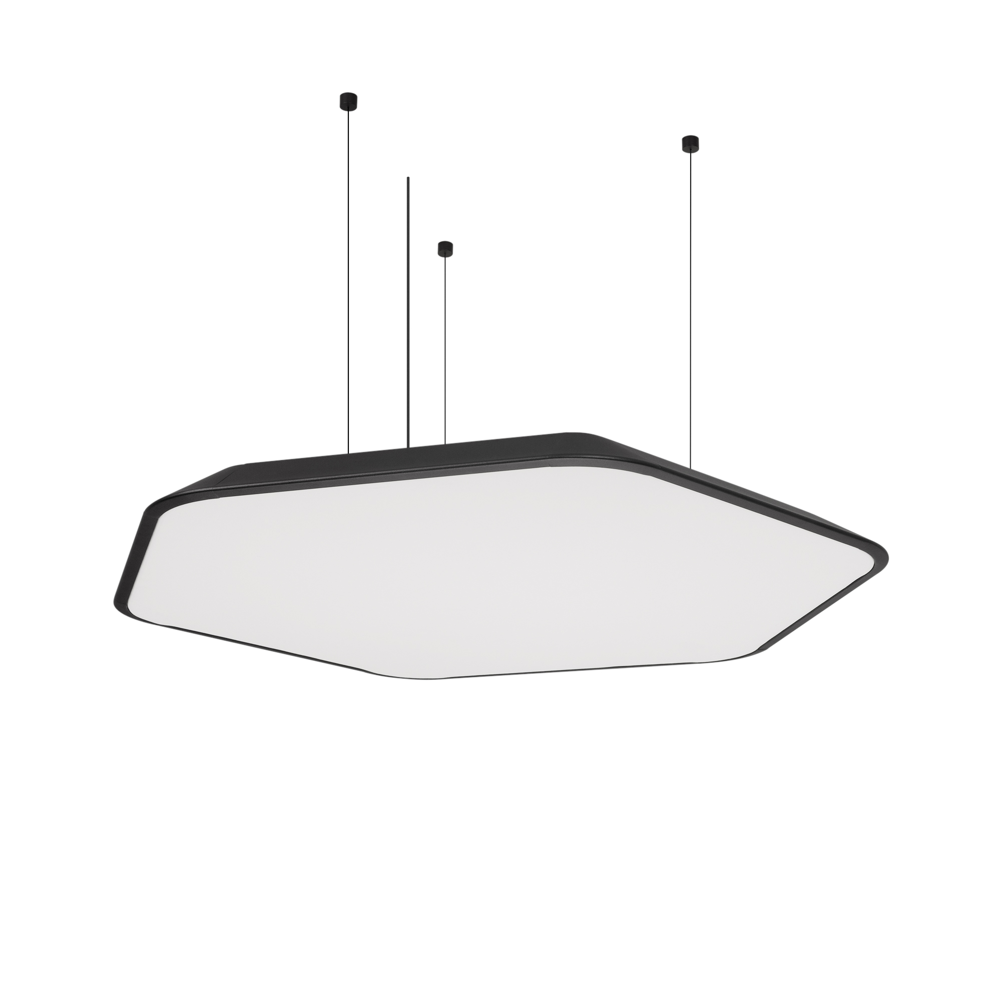 Светильник SP-TIARA-SLIM-HANG-H50-L800x720-75W Day4000 (BK, 160 deg, 230V) IP33 (Arlight, Металл)