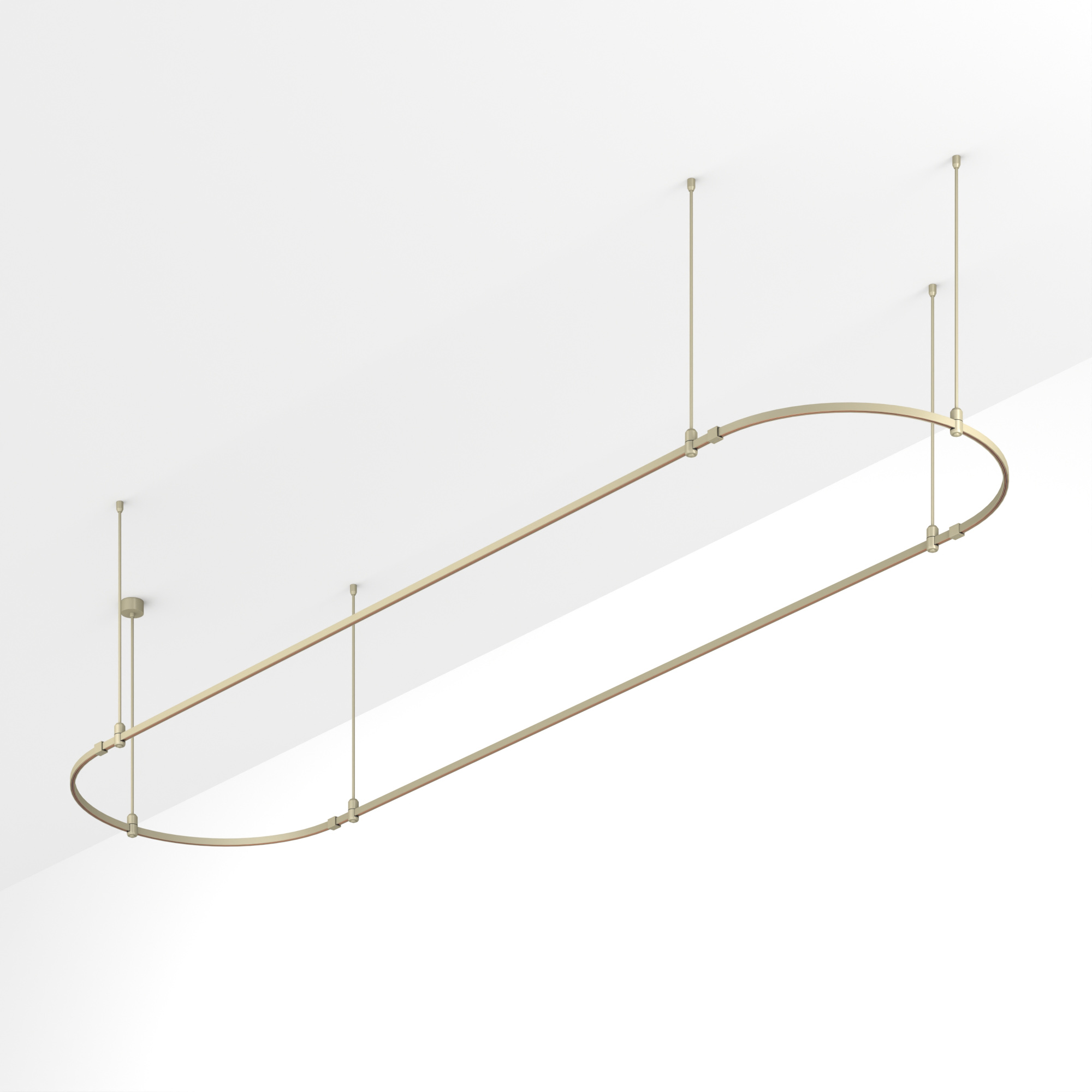 Основание ART-APRIORI-OVAL-ROD-800-4000x1000 (OG) (Arlight, IP20 Металл, 3 года)